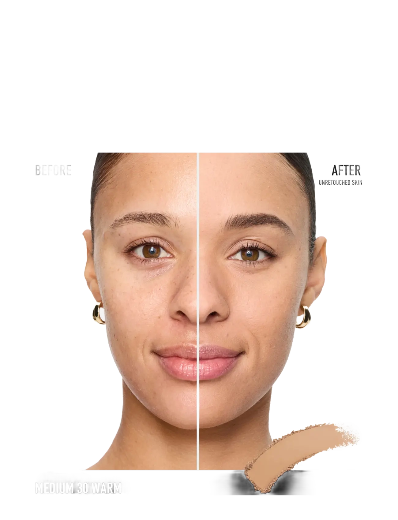 bareMinerals - BarePRO 24H Skin-Perfecting Pressed Powd Medium 32 Cool 8.00 GR - smink - medium 32 cool - 2