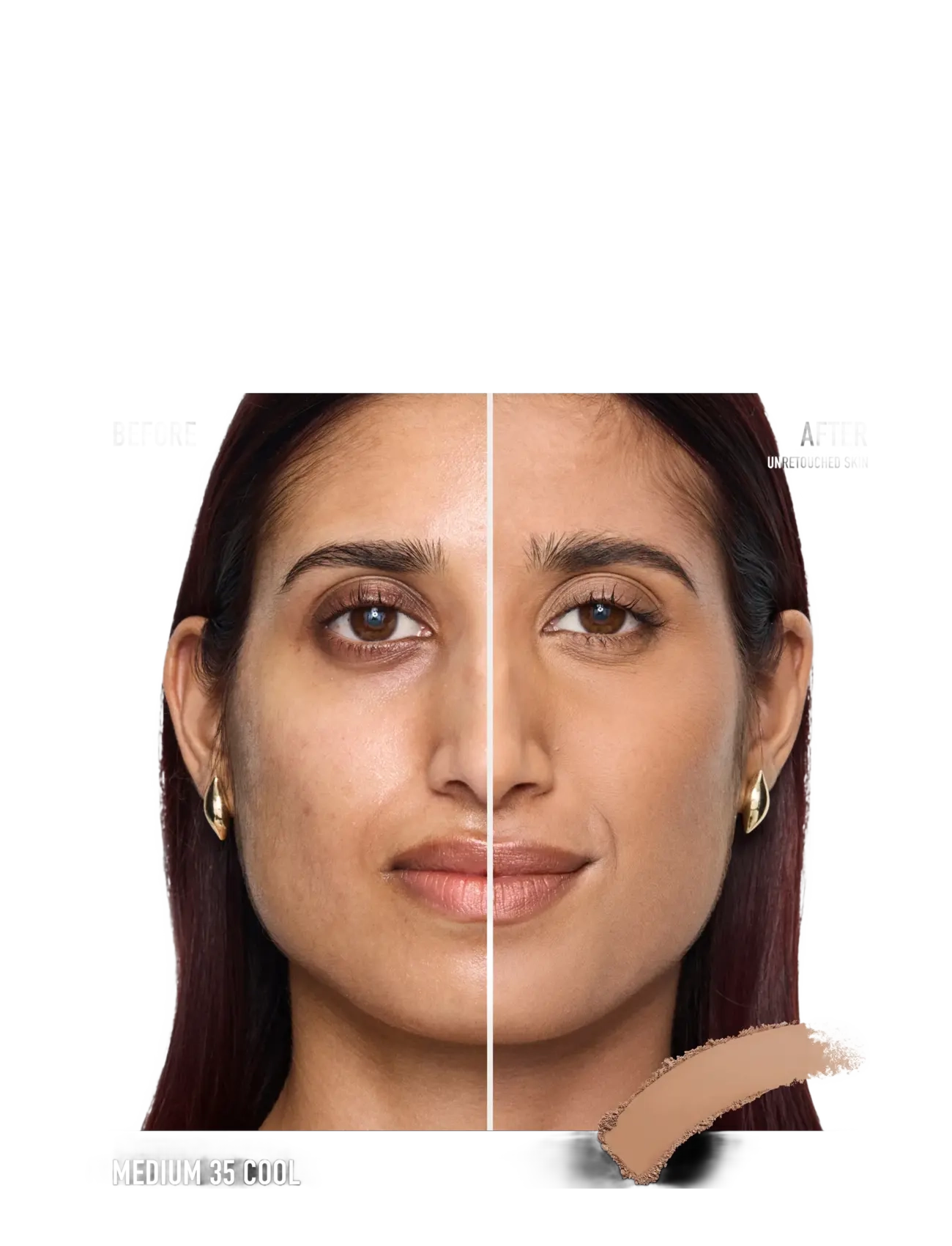 bareMinerals - BarePRO 24H Skin-Perfecting Pressed Powd Medium 35 Cool 8.00 GR - meikit - medium 35 cool - 2