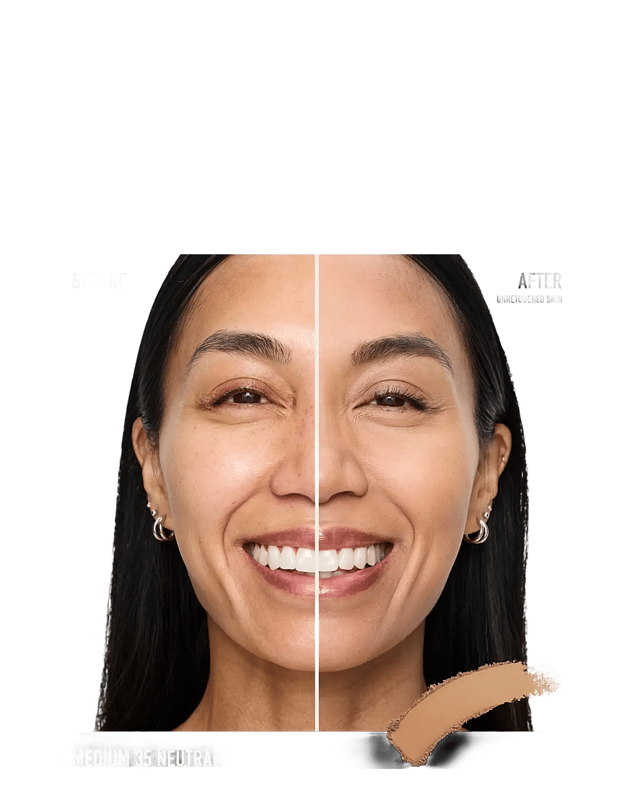 bareMinerals - BarePRO 24H Skin-Perfecting Pressed Powd Medium 35 Neutral 8.00 GR - makeup - medium 35 neutral - 2