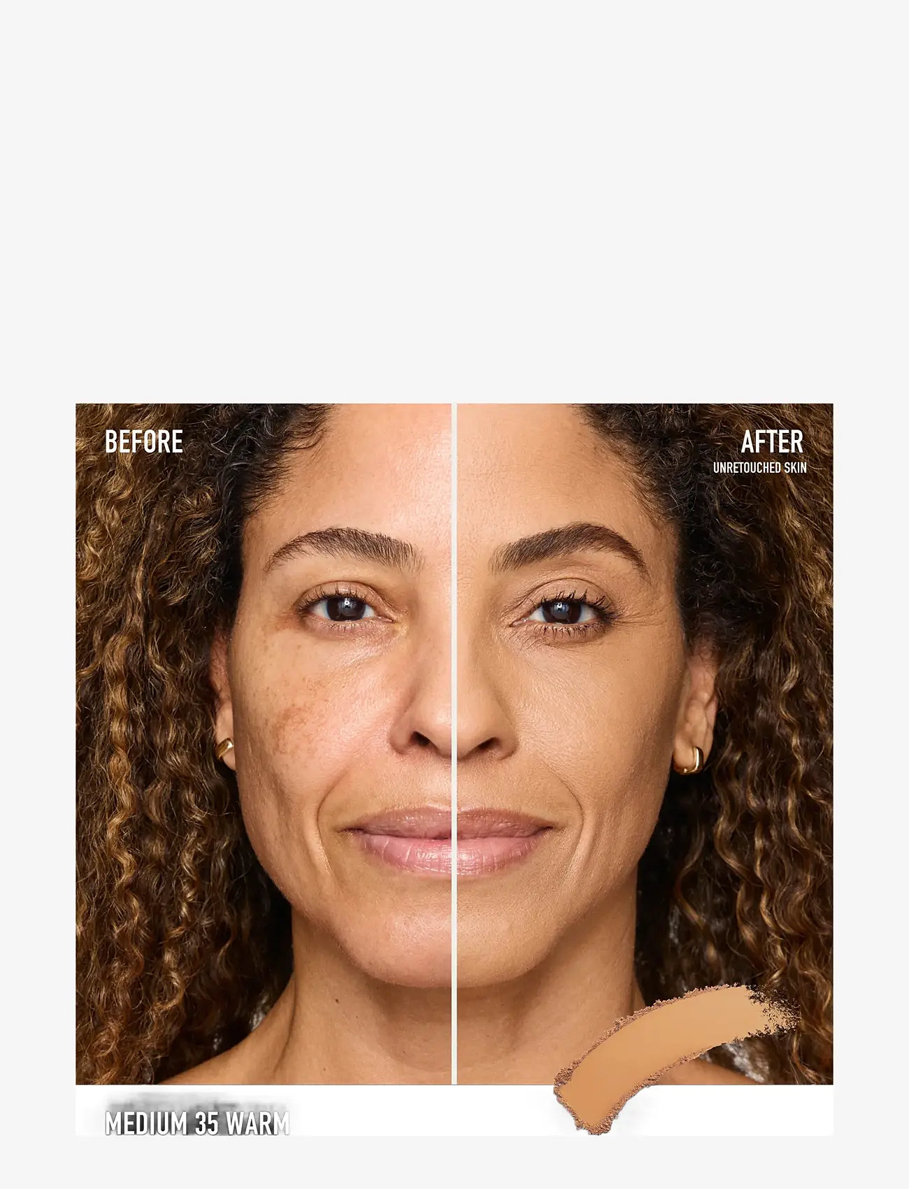 bareMinerals - BarePRO 24H Skin-Perfecting Pressed Powd Medium 35 Warm 8.00 GR - smink - medium 35 warm - 2