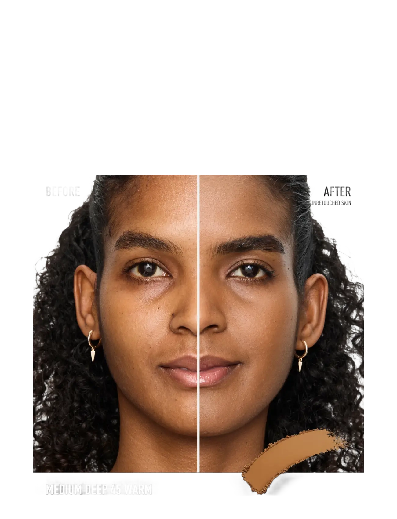 bareMinerals - BarePRO 24H Skin-Perfecting Pressed Powd Medium Deep 45 Warm 8.00 GR - smink - medium deep 45 warm - 2