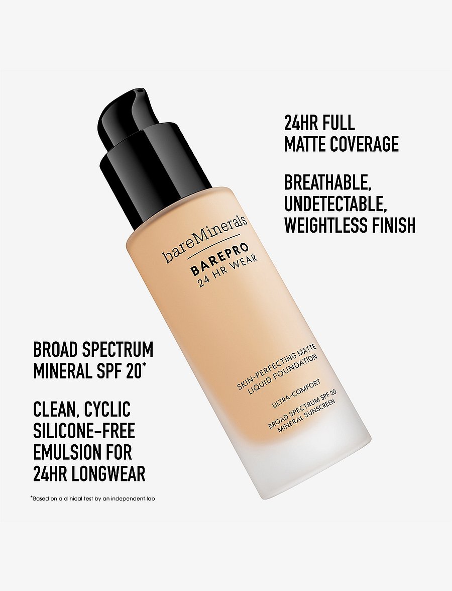 bareMinerals - BARE MINERALS BarePro 24H Matte Liquid Foundation Fair 10 neut - makeup - 10 neut - 4