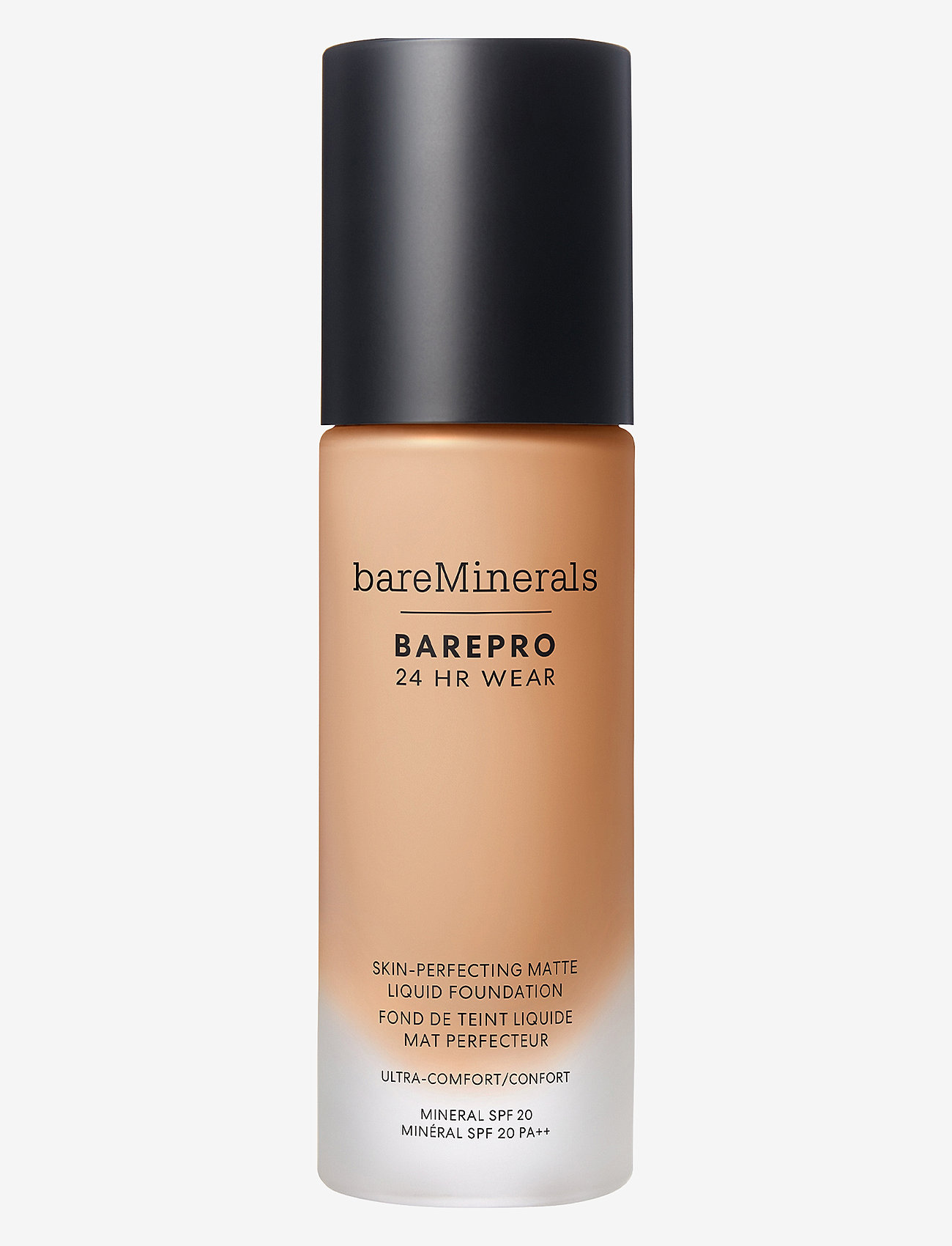 bareMinerals - BARE MINERALS BarePro 24H Matte Liquid Foundation Light 22 warm - smink - 22 warm - 0