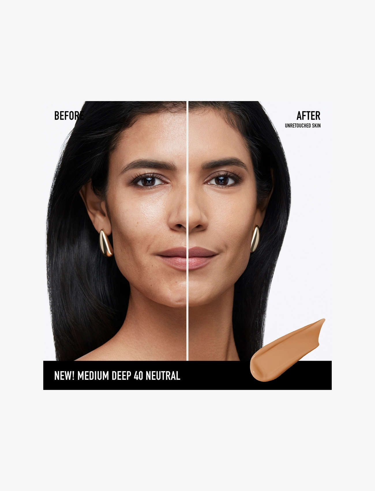 bareMinerals - BARE MINERALS BarePro 24H Matte Liquid Foundation Medium deep 40 neutral - smink - deep 40 neutral - 2