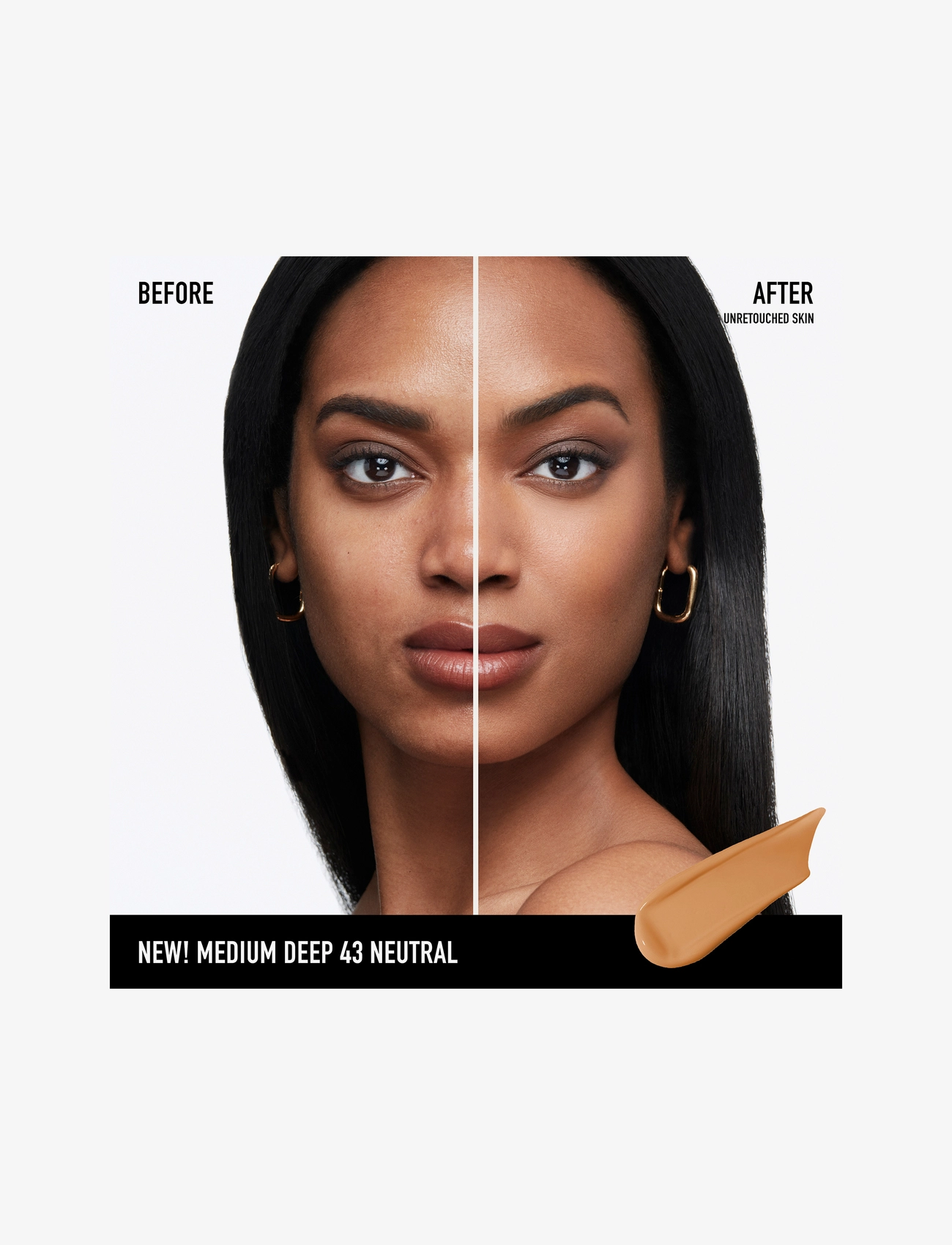 BareMinerals Barepro 24H Matte Liquid Foundation Medium Deep 43 Neutral foundation & concealer dam – bild 3
