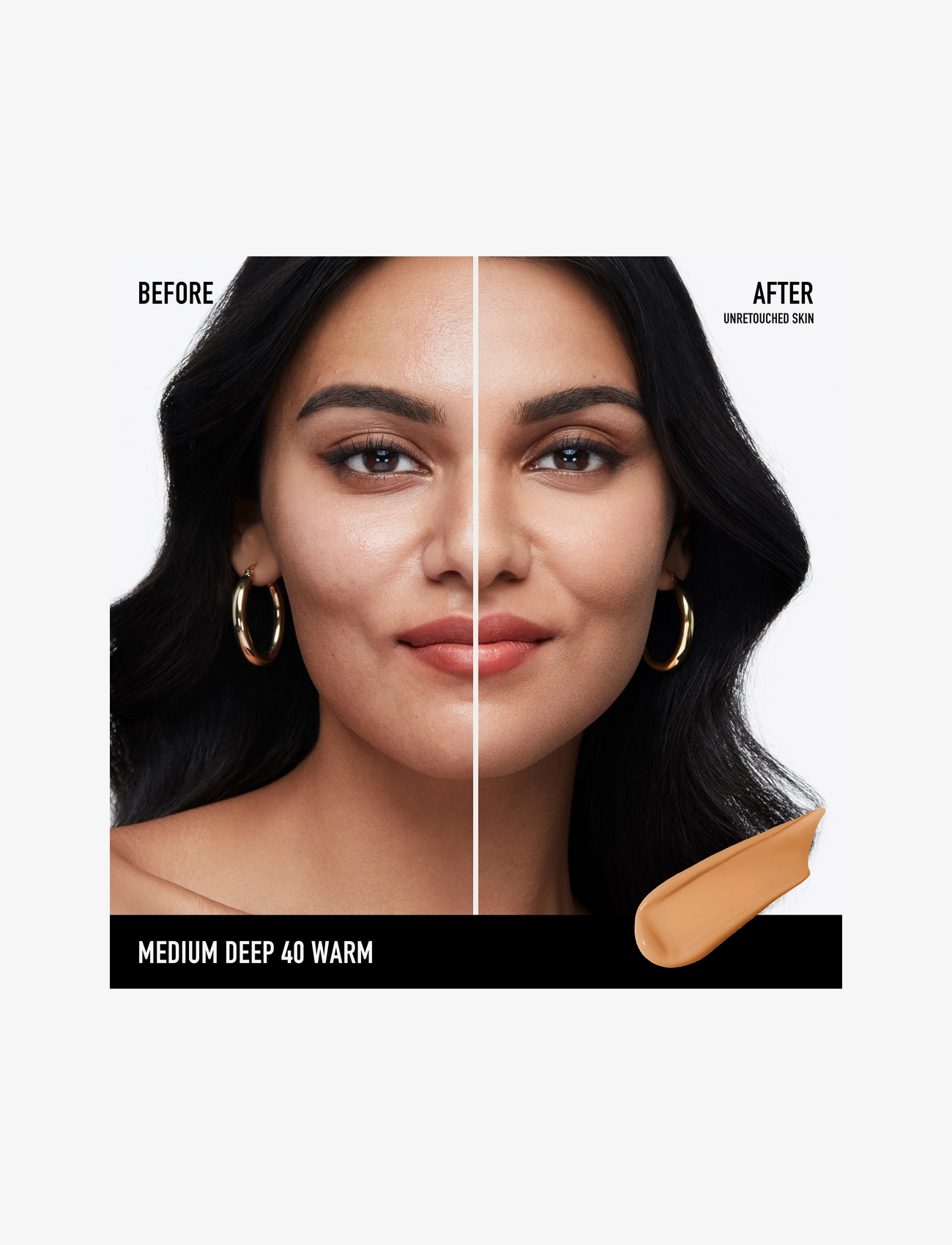 BareMinerals Barepro 24H Matte Liquid Foundation Medium Deep 40 Warm foundation & concealer dam – bild 3