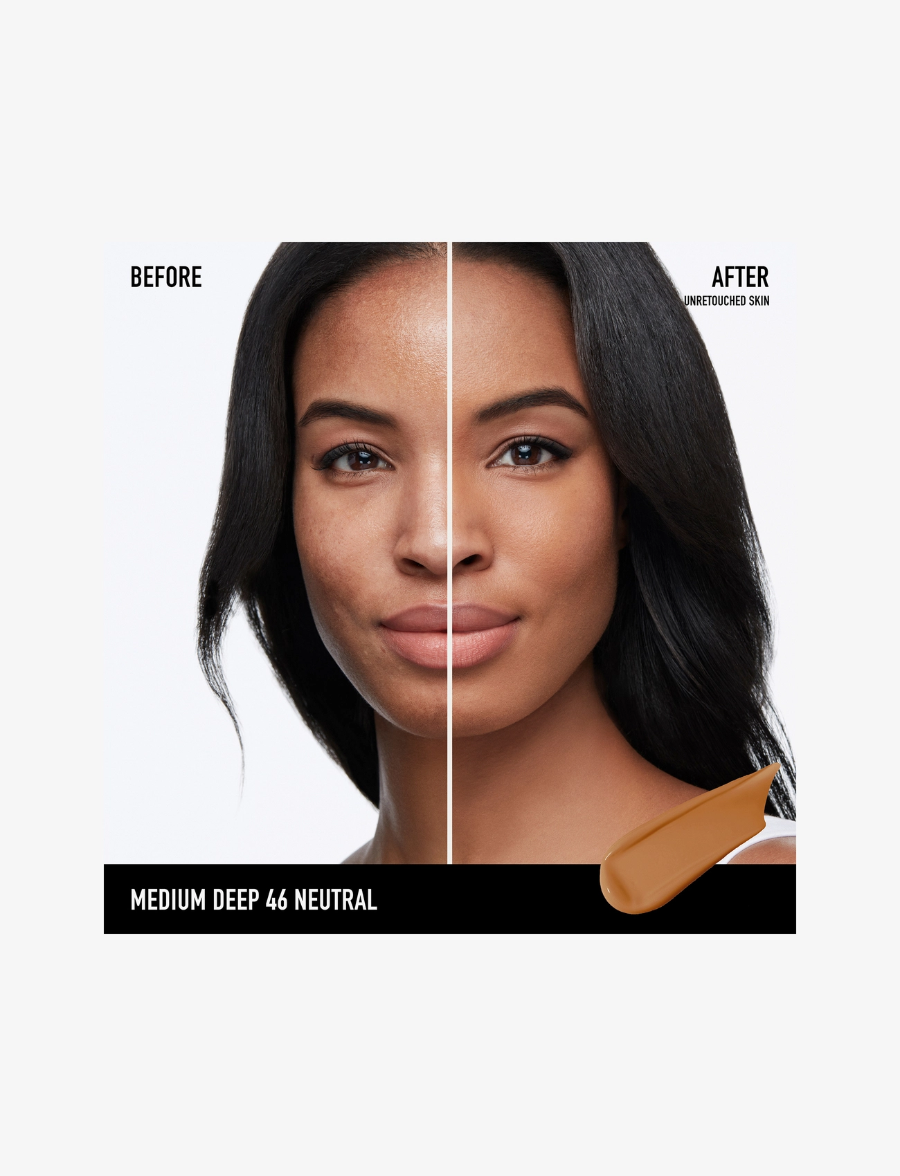 BareMinerals Barepro 24H Matte Liquid Foundation Medium Deep 46 Neutral foundation & concealer dam – bild 3