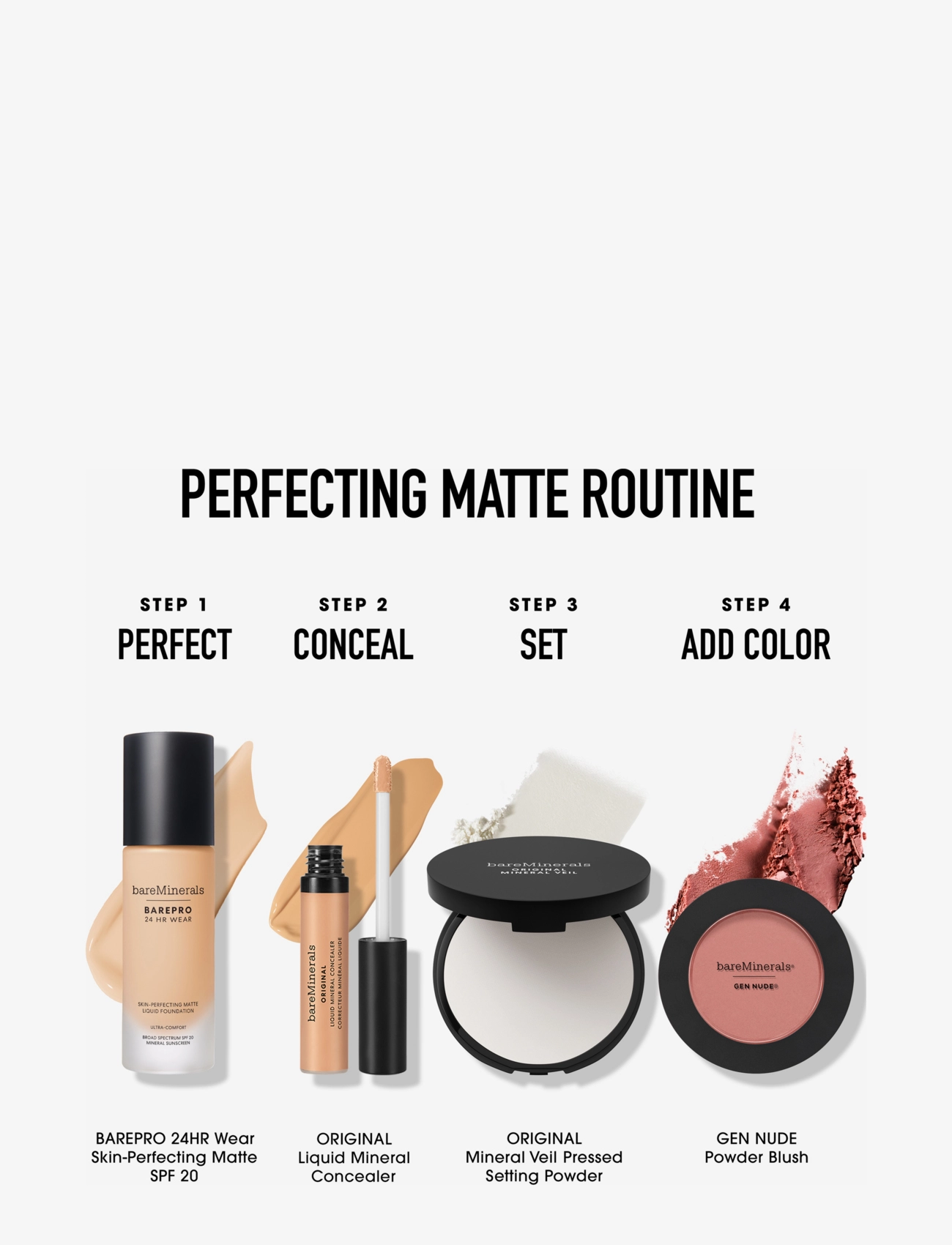 bareMinerals - BARE MINERALS BarePro 24H Matte Liquid Foundation Deep 51 warm - makeup - 51 warm - 5