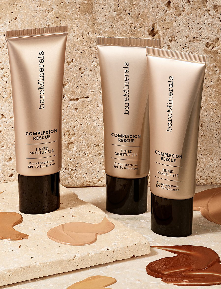 bareMinerals - Complexion Rescue Tinted Moisturizer Chestnut 16 - förðunarvörur - chestnut 09 - 0