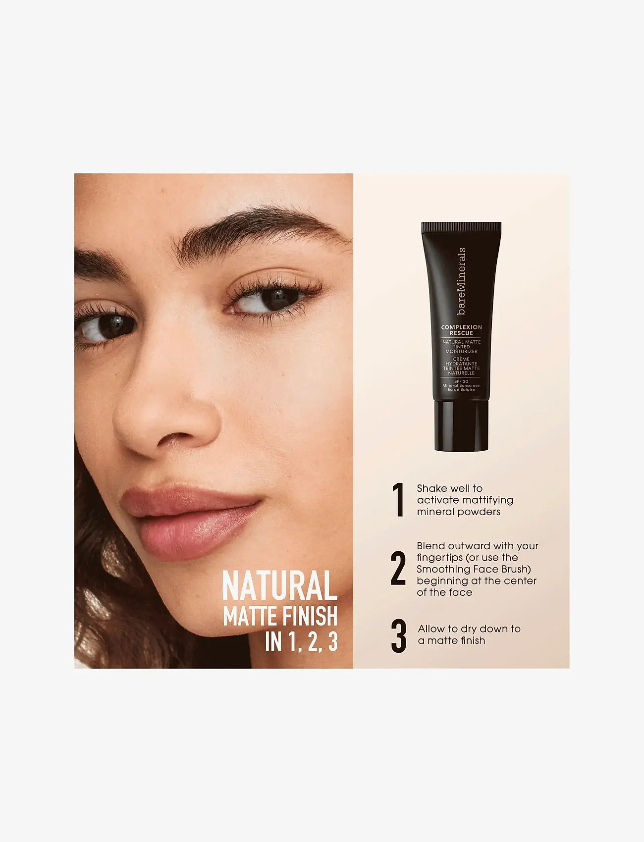 bareMinerals - Complexion Rescue Matte Chestnut 09 - redo för date night - chestnut 16 - 5