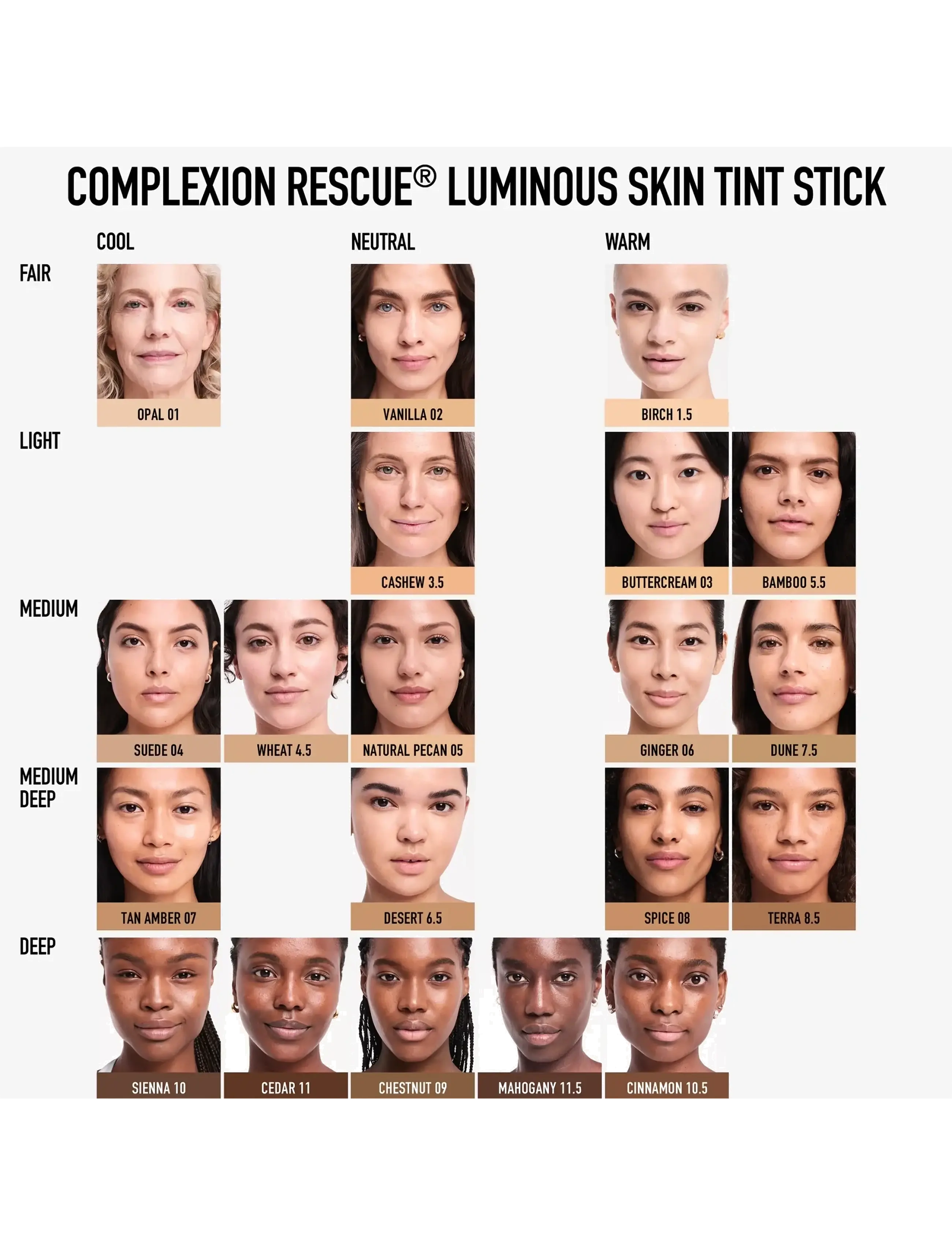 bareMinerals - Complexion Rescue Solid Foundation Stick - smink - bamboo 5.5 - 4