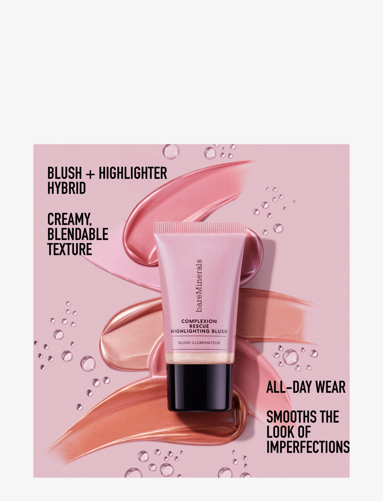 bareMinerals - BARE MINERALS Complexion Rescue Highlighting Blush mauve glow - makeup - mauve glow - 5
