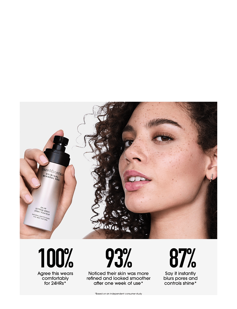 bareMinerals - Original Mineral Veil Setting Spray 100.00 ML - makeup - clear - 3