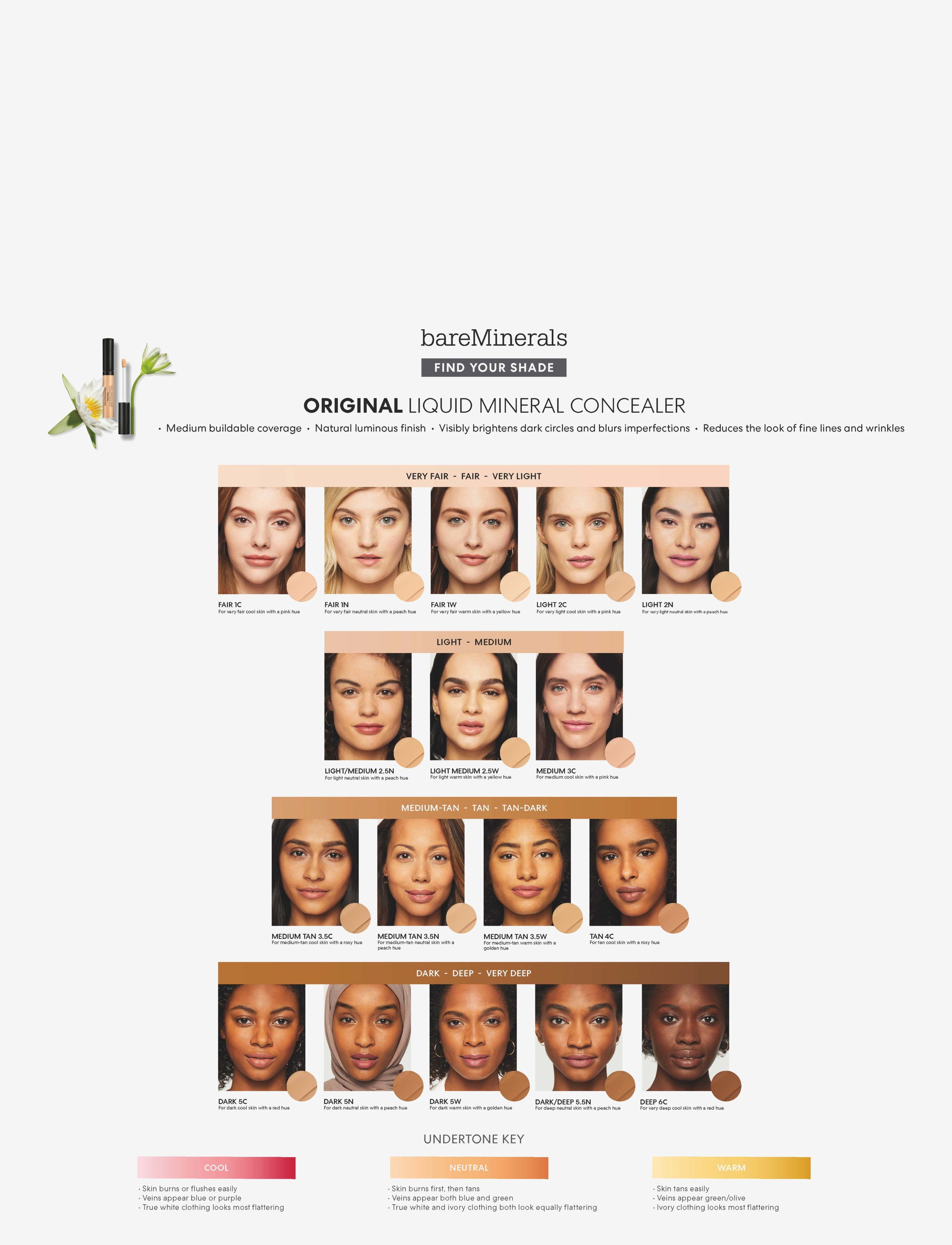 bareMinerals - Original Liquid Concealer Dark 5c - meikit - dark 5c cool - 5
