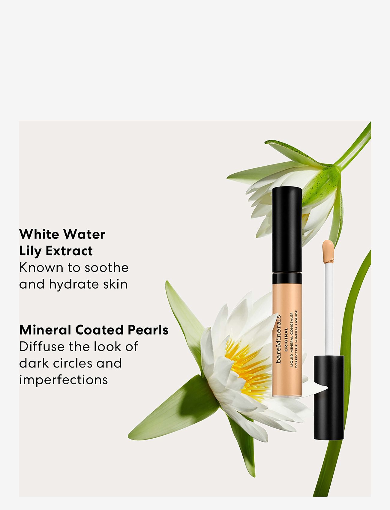 bareMinerals - Original Liquid Concealer Dark/deep 5.5c - smink - dark/deep 5.5c - 4