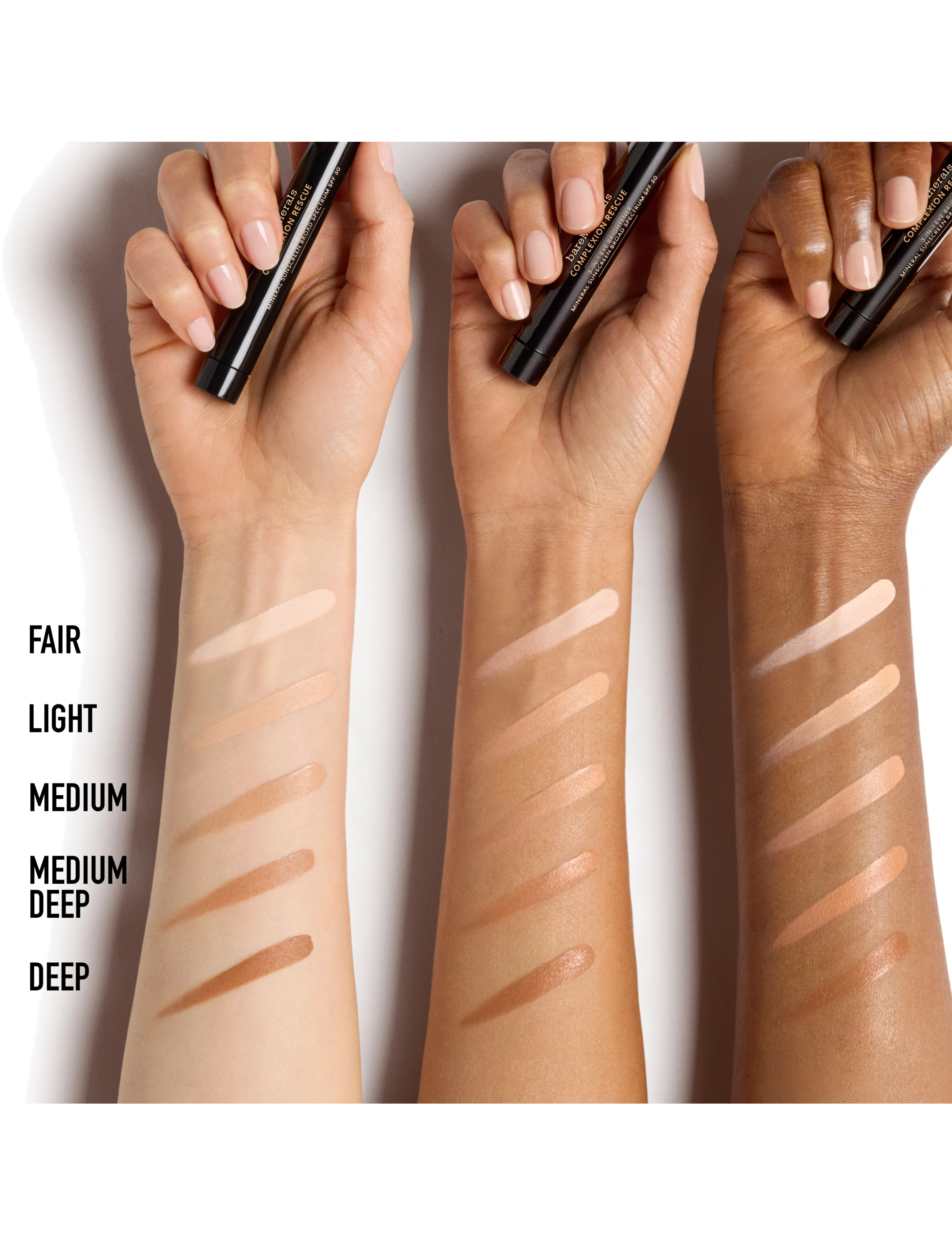 bareMinerals - Complex Rescue Mineral 3in1 Brightening Pen  - makeup - light - 1