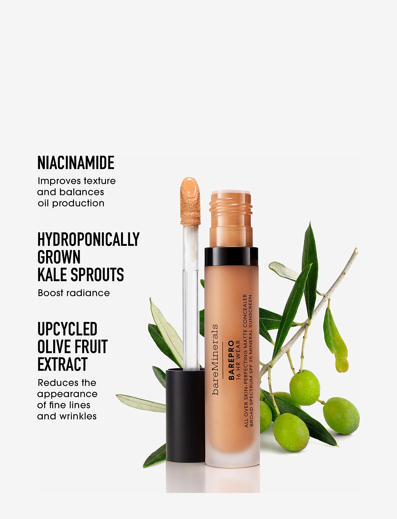 bareMinerals - BARE MINERALS BarePro All Over Skin Perfecting Conceal Medium deep 450 neutral - makeup - deep 450 neutral - 4