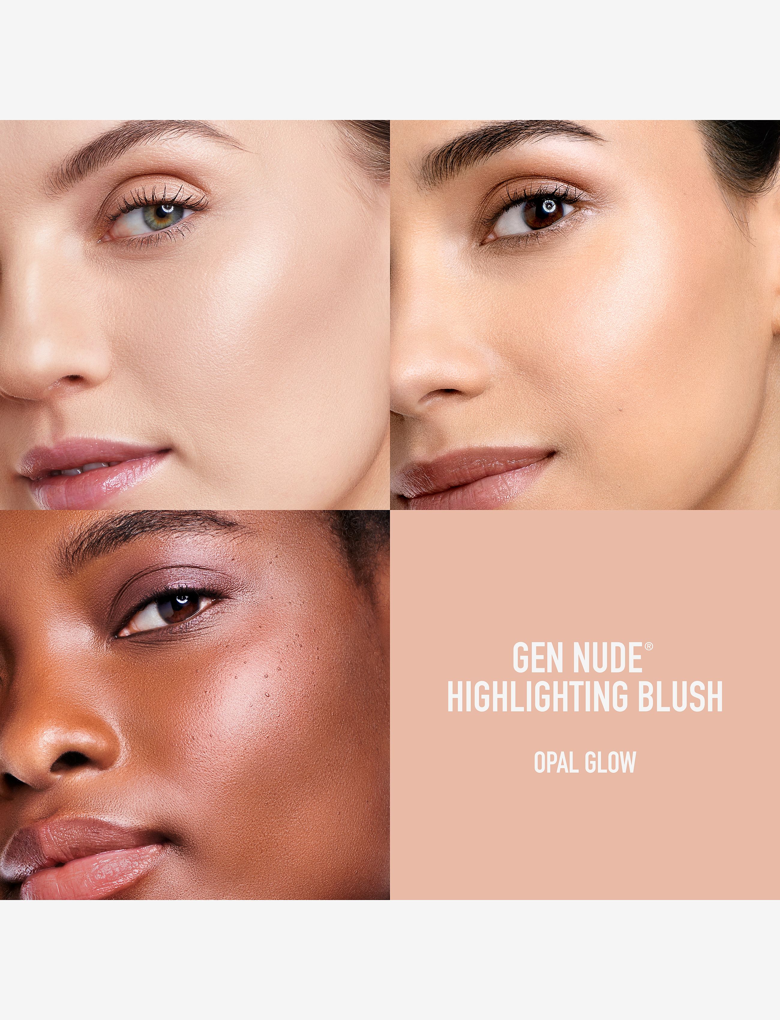 bareMinerals - Gen Nude Highlighting Blush Opal glow 01 3.8 GR - smink - opal glow 01 - 3