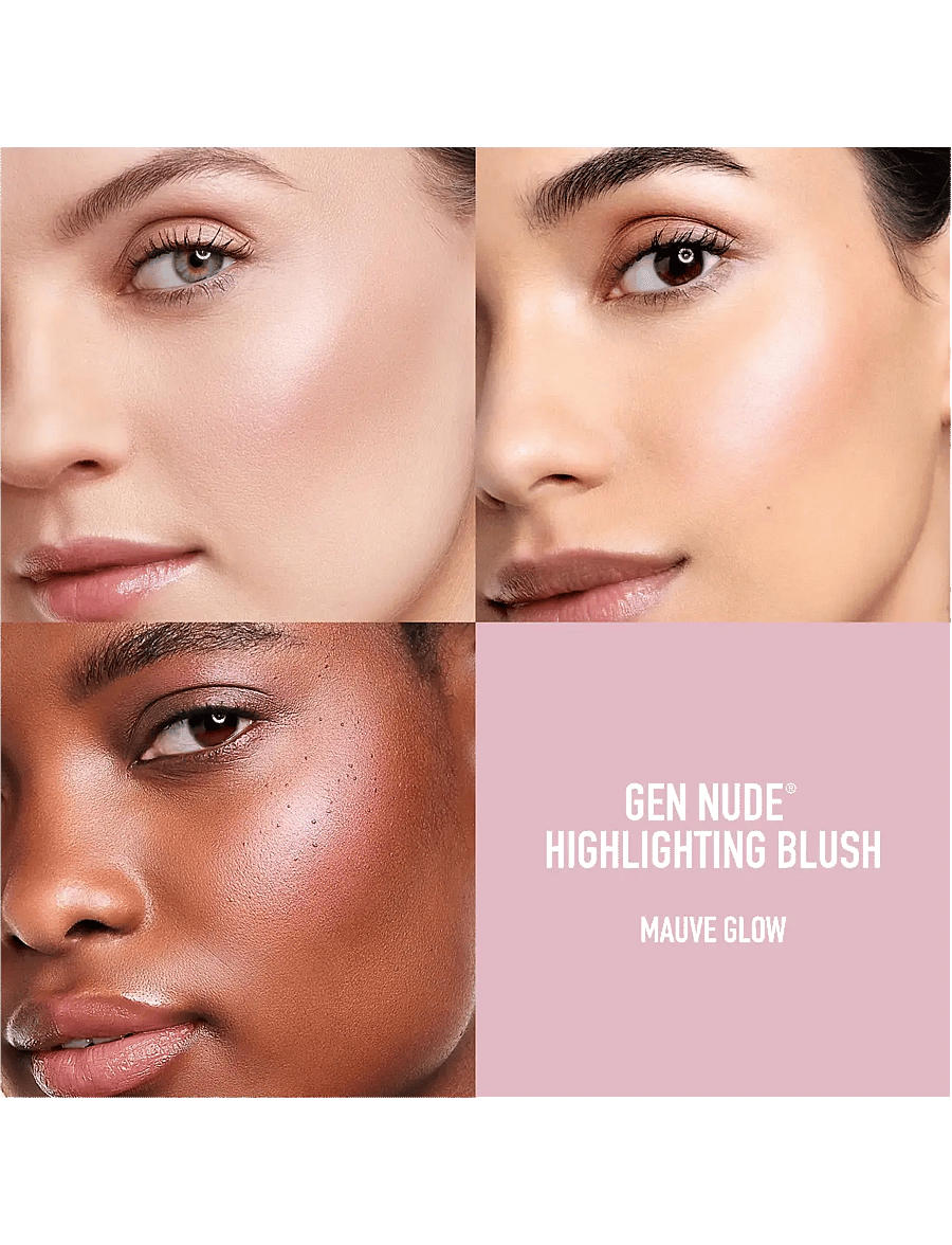 bareMinerals - Gen Nude Highlighting Blush Mauve glow 02 3.8 GR - makeup - mauve glow 02 - 3