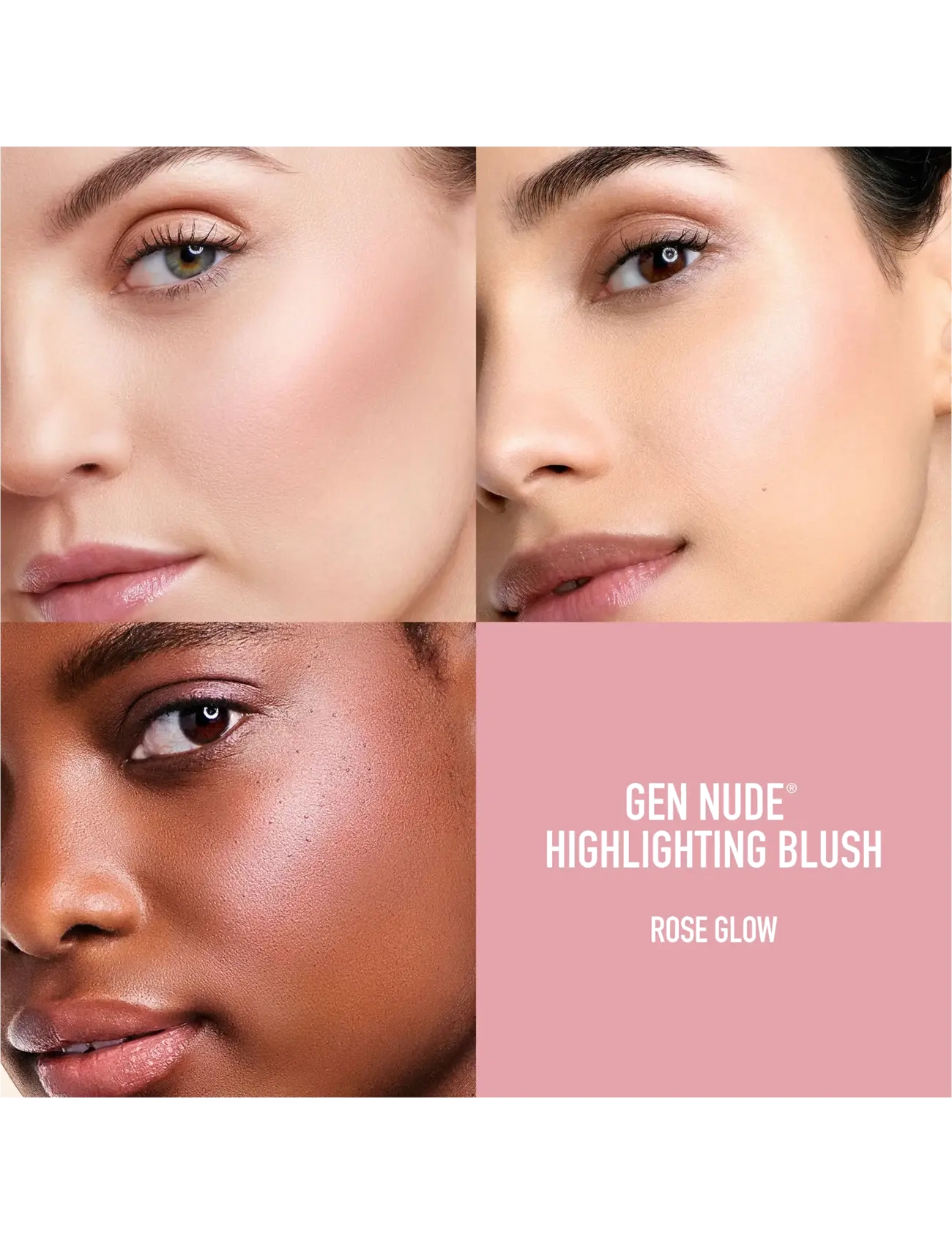 bareMinerals - Gen Nude Highlighting Blush Rose glow 05 3.8 GR - makeup - rose glow 05 - 2