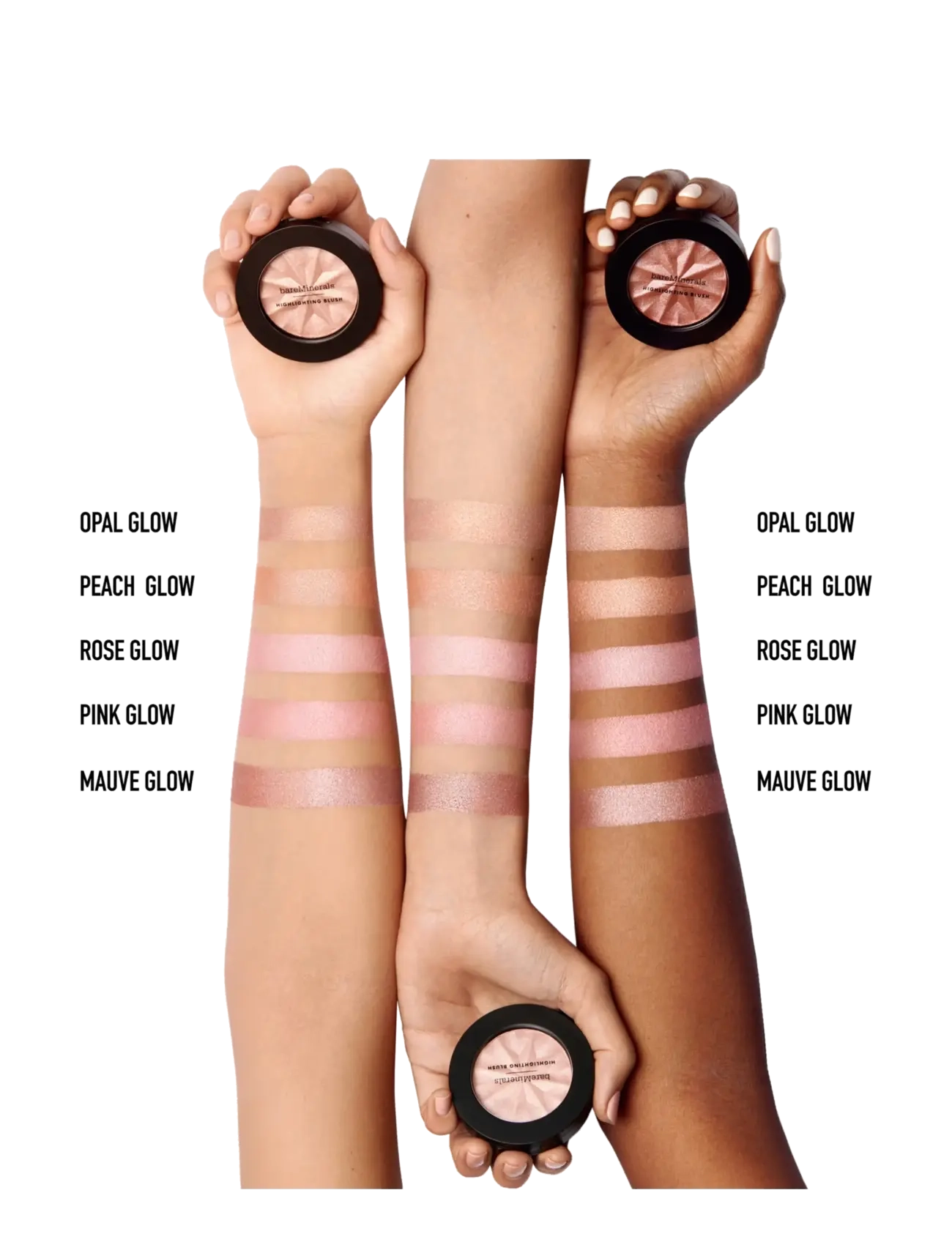 bareMinerals - Gen Nude Highlighting Blush Rose glow 05 3.8 GR - makeup - rose glow 05 - 3