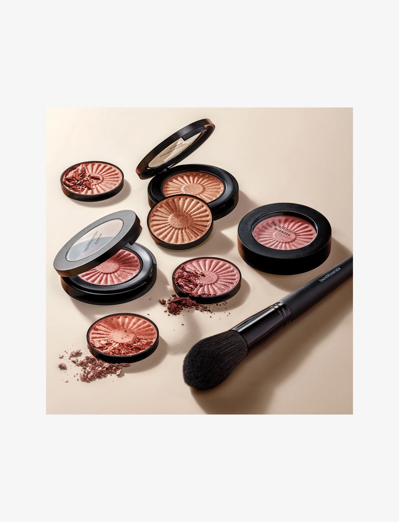 BareMinerals Gen Nude Blonzer Kiss Of Rose puder, rouge & highlighter dam – bild 6