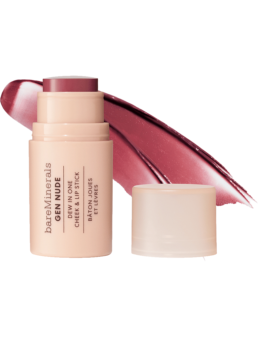 bareMinerals - GEN NUDE Dew in One Cheek & Lip Stick - makeup - berry me in merlot - 0