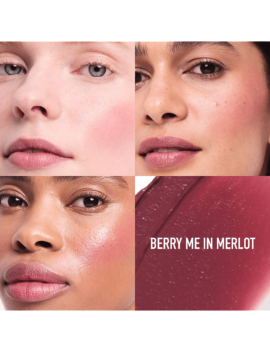 bareMinerals - GEN NUDE Dew in One Cheek & Lip Stick - makeup - berry me in merlot - 1
