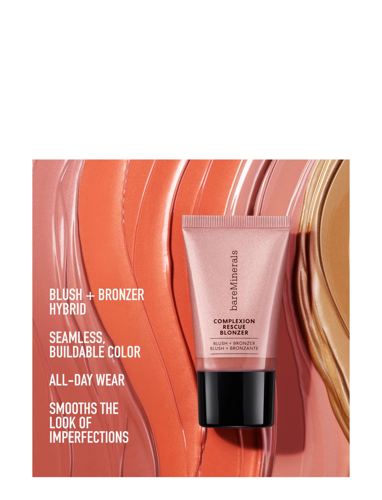bareMinerals - BARE MINERALS Complexion Rescue Blonzer kiss of copper 15 ML - smink - kiss of copper - 5