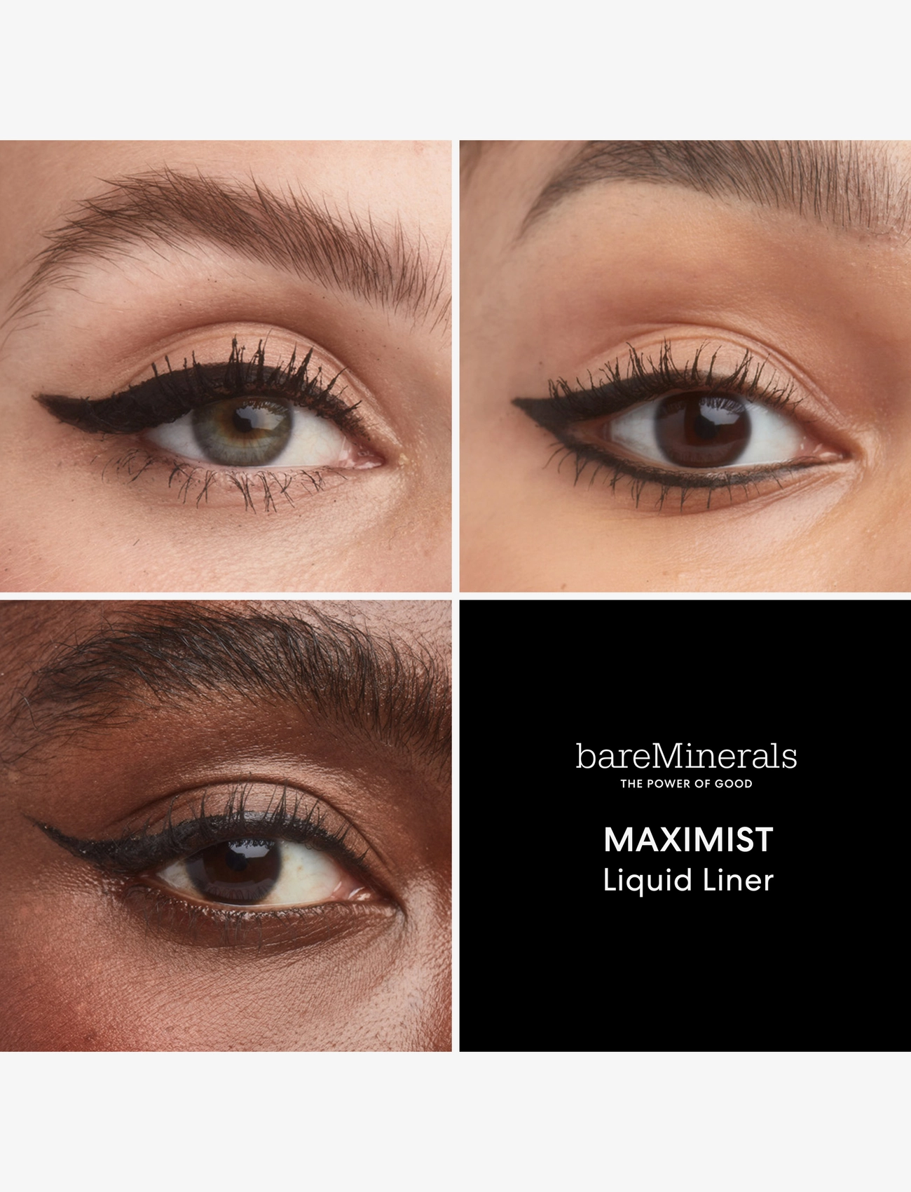 bareMinerals - Maximist Liquid Eye Liner Black 4 ML - black - 2