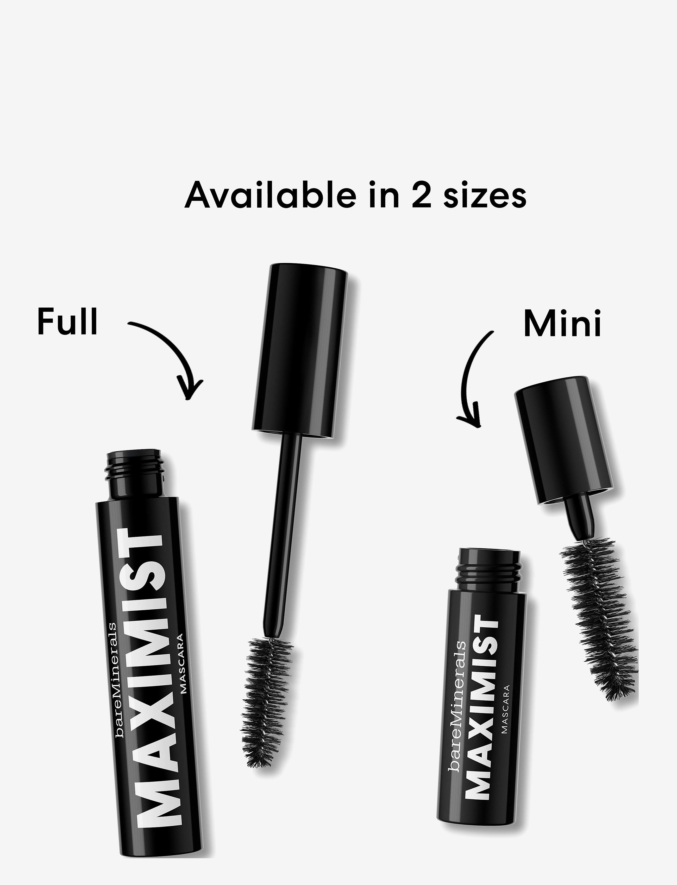 bareMinerals - Maximist Volumizing Phyto-Fiber Mascara Black 9 ML - black - 5