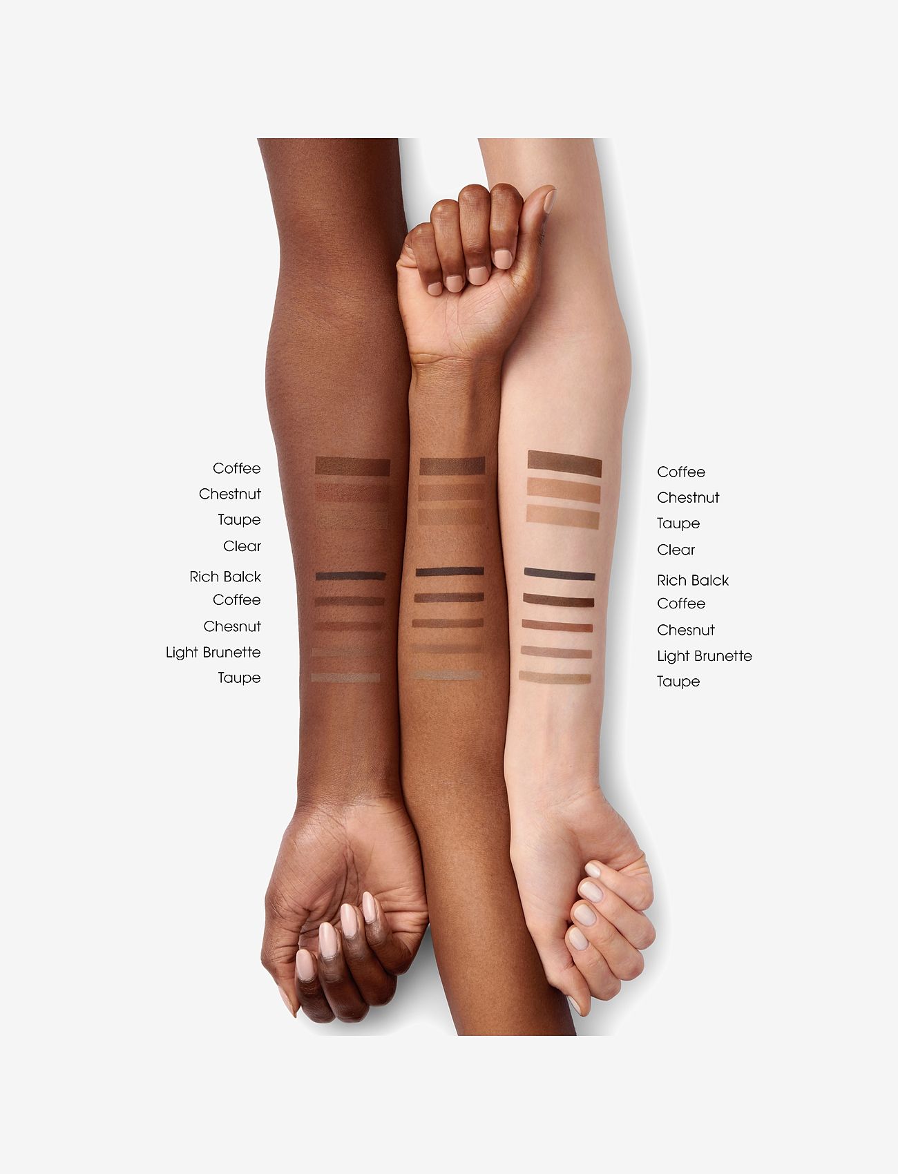 bareMinerals - Strength & Length Brow Gel Coffee 5 ML - smink - coffee - 3