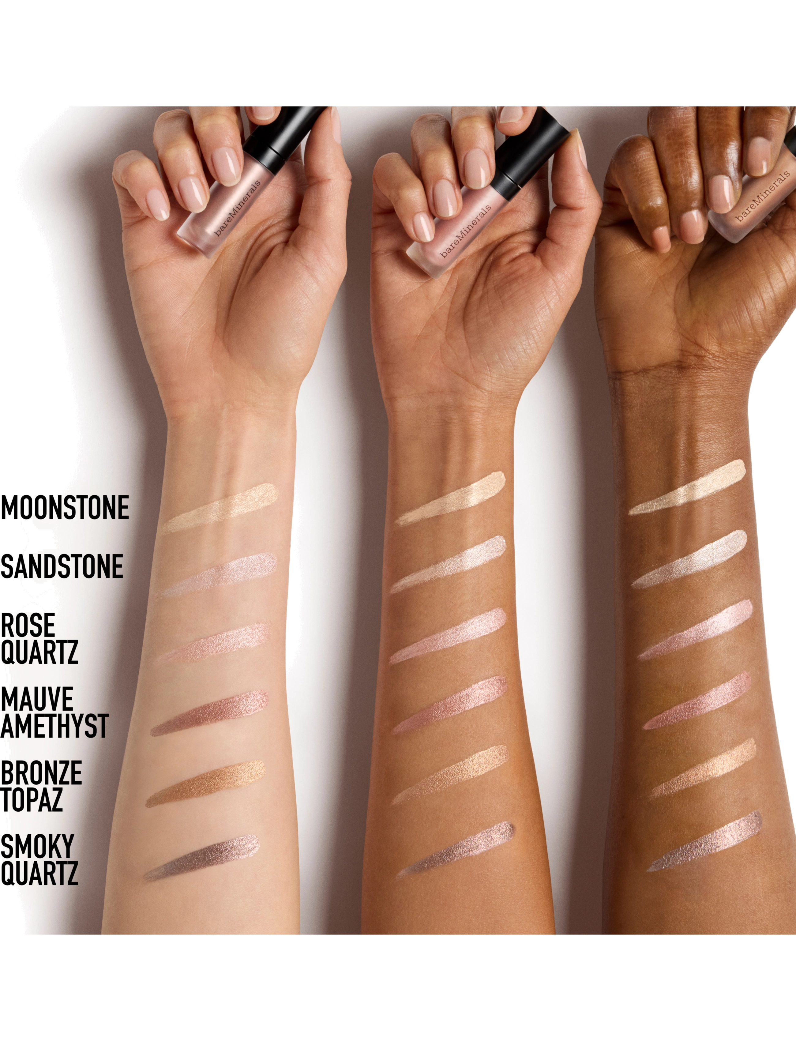 bareMinerals - Liquid Mineral Eyeshadow Bronze Topaz 2.3 ml - bronze topaz - 1