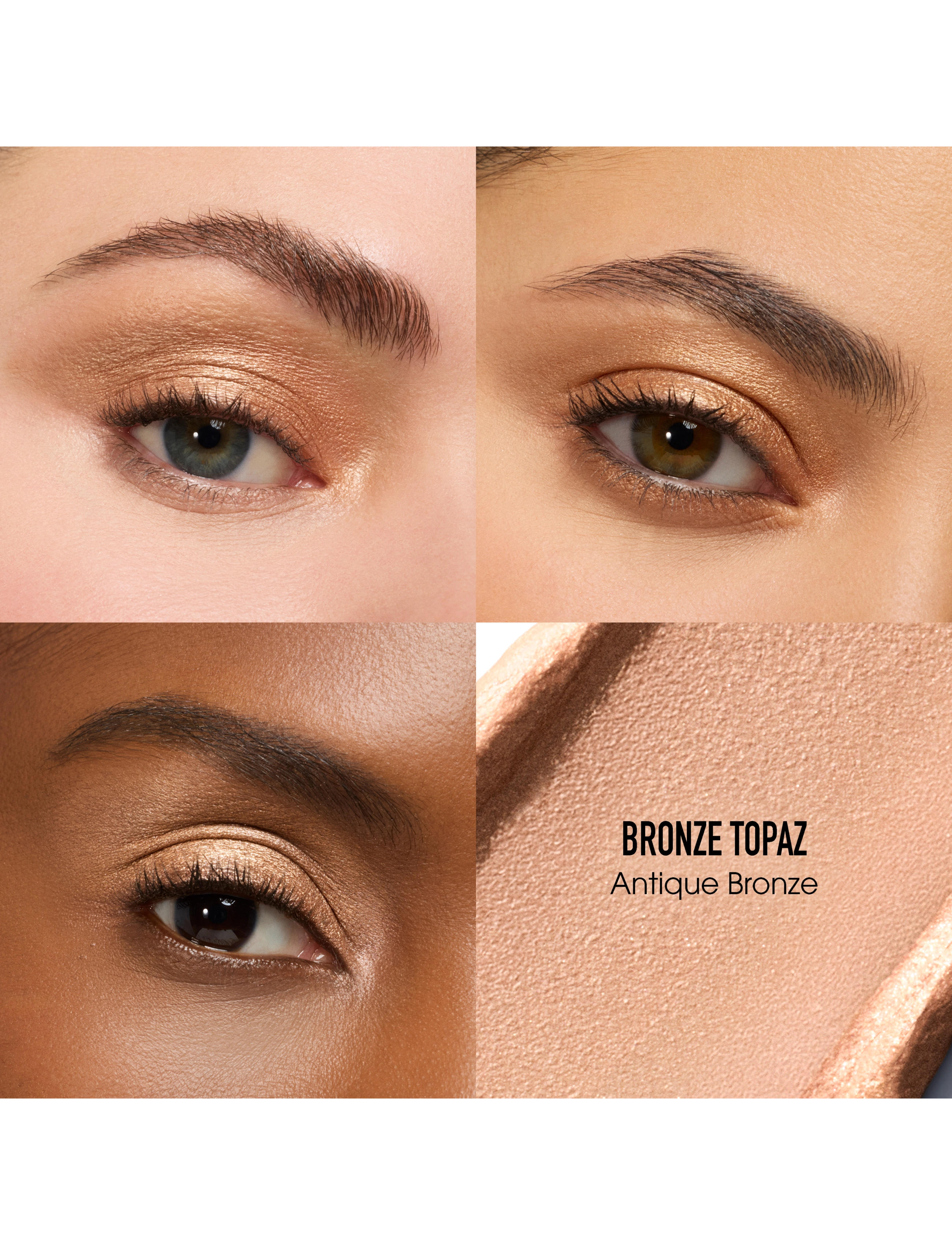 bareMinerals - Liquid Mineral Eyeshadow Bronze Topaz 2.3 ml - bronze topaz - 2
