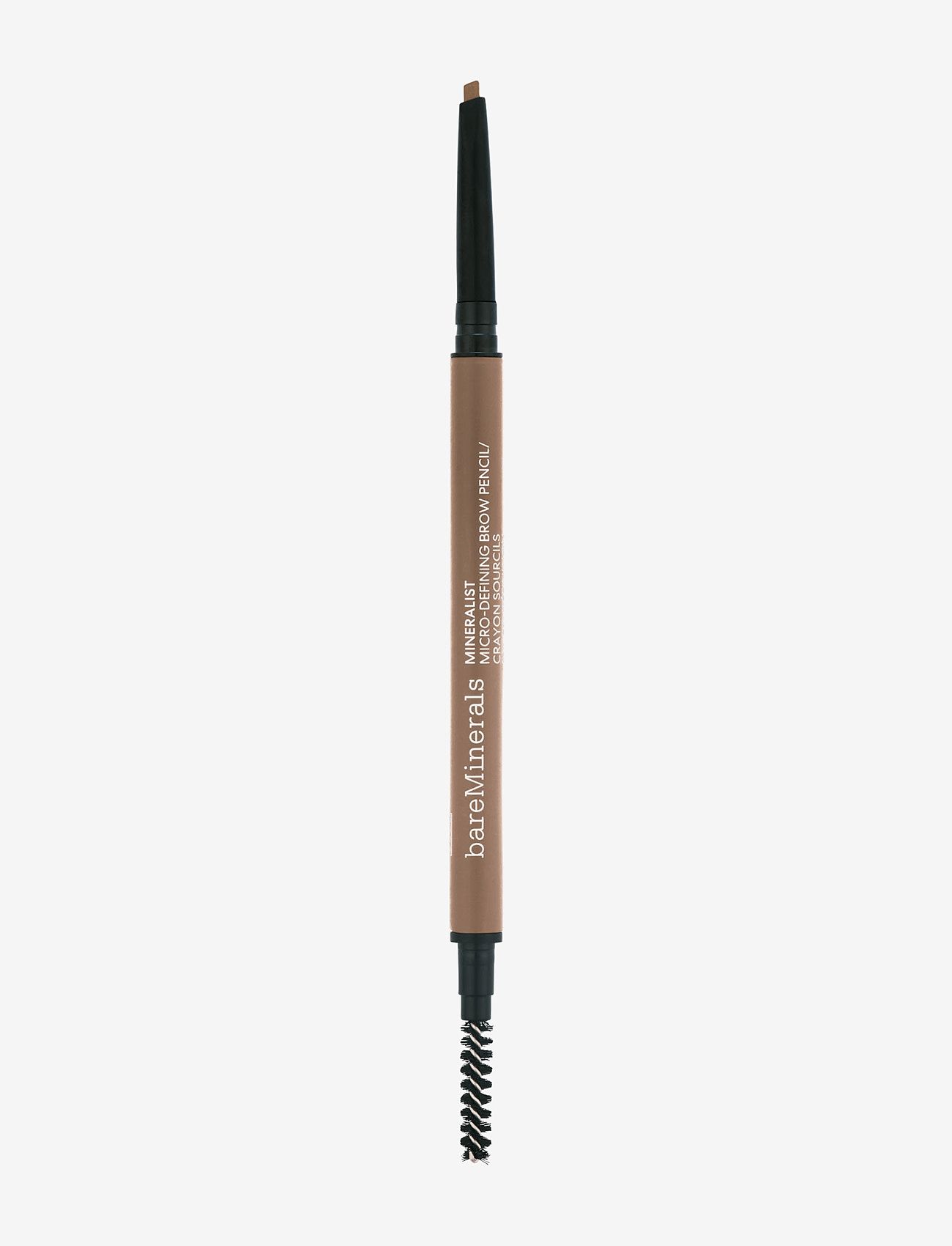 bareMinerals Mineralist Micro Brow Pencil Taupe 0.8 Gr, Øjenbrynsblyant, Nude, Str: 0.8 gr