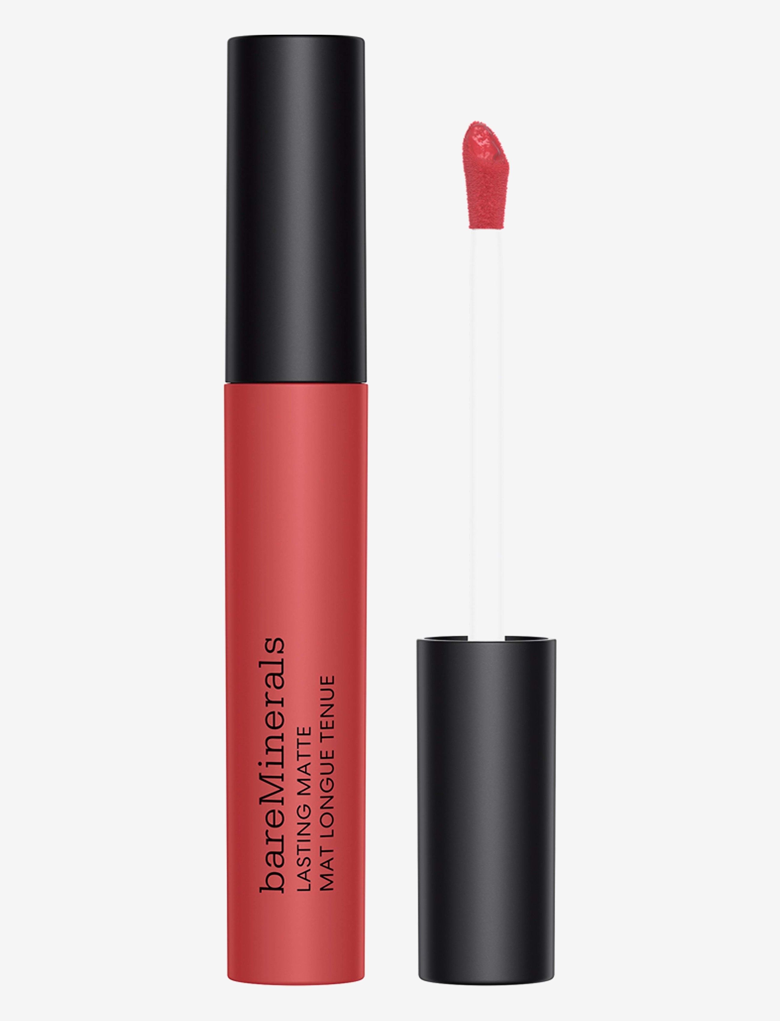 bareMinerals Mineralist Comfort Matte Spirited, Flydende læbestift, Koral, Str: 3.5 ml