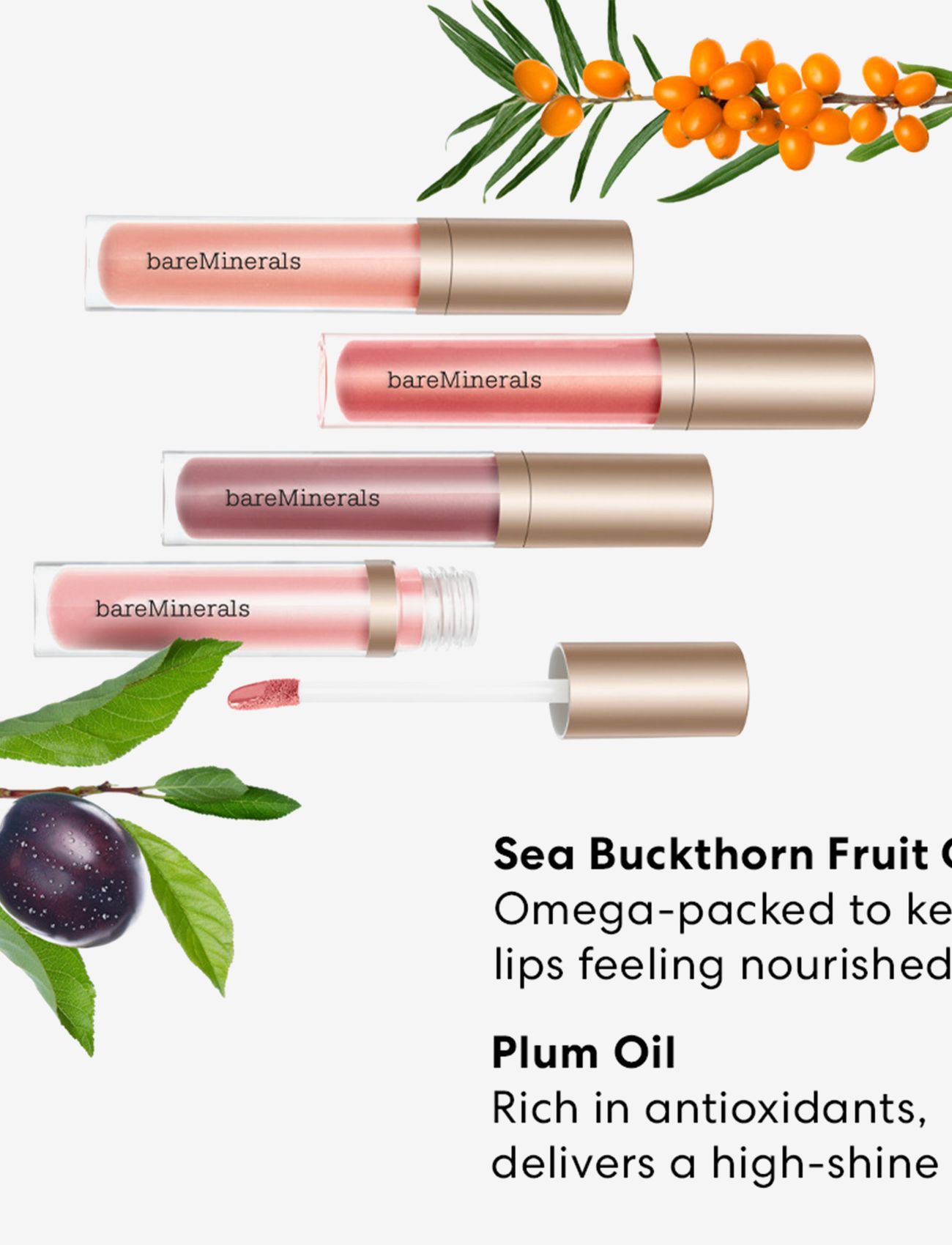 bareMinerals - Mineralist Glossbalm Clarity 4 ML - clarity - 4