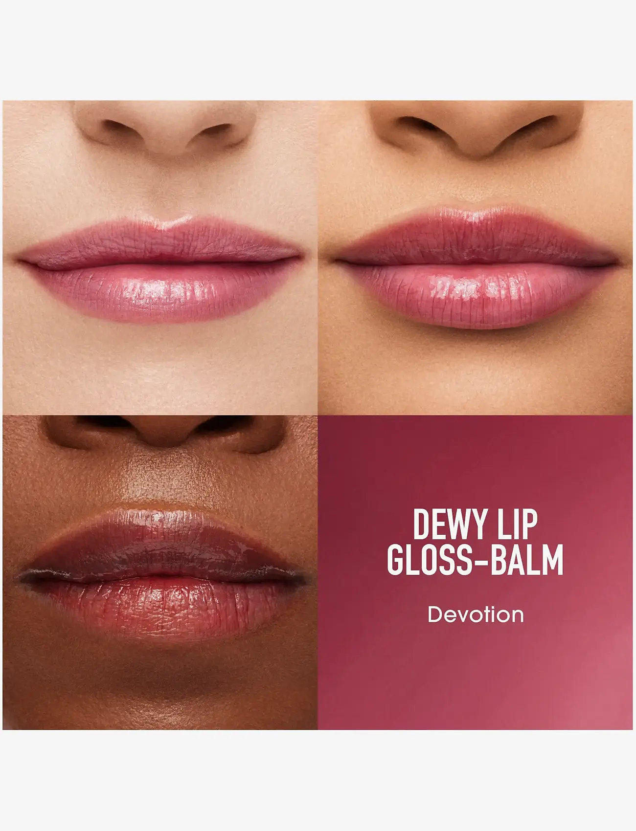 bareMinerals - BARE MINERALS Dewy Lip Gloss-Balm Devotion 2.3 GR - makeup - devotion - 2