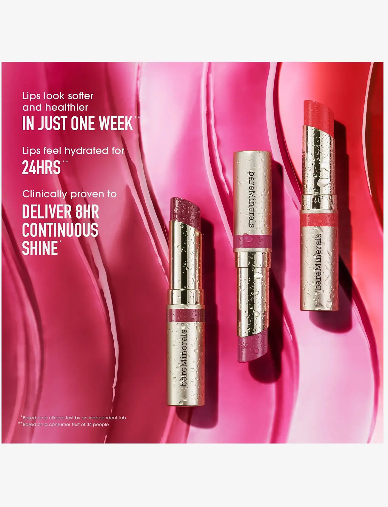 bareMinerals - BARE MINERALS Dewy Lip Gloss-Balm Devotion 2.3 GR - makeup - devotion - 5
