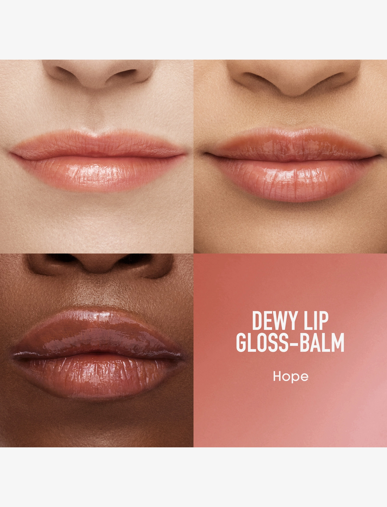 bareMinerals - BARE MINERALS Dewy Lip Gloss-Balm hope 2.3 GR - förðunarvörur - hope - 2