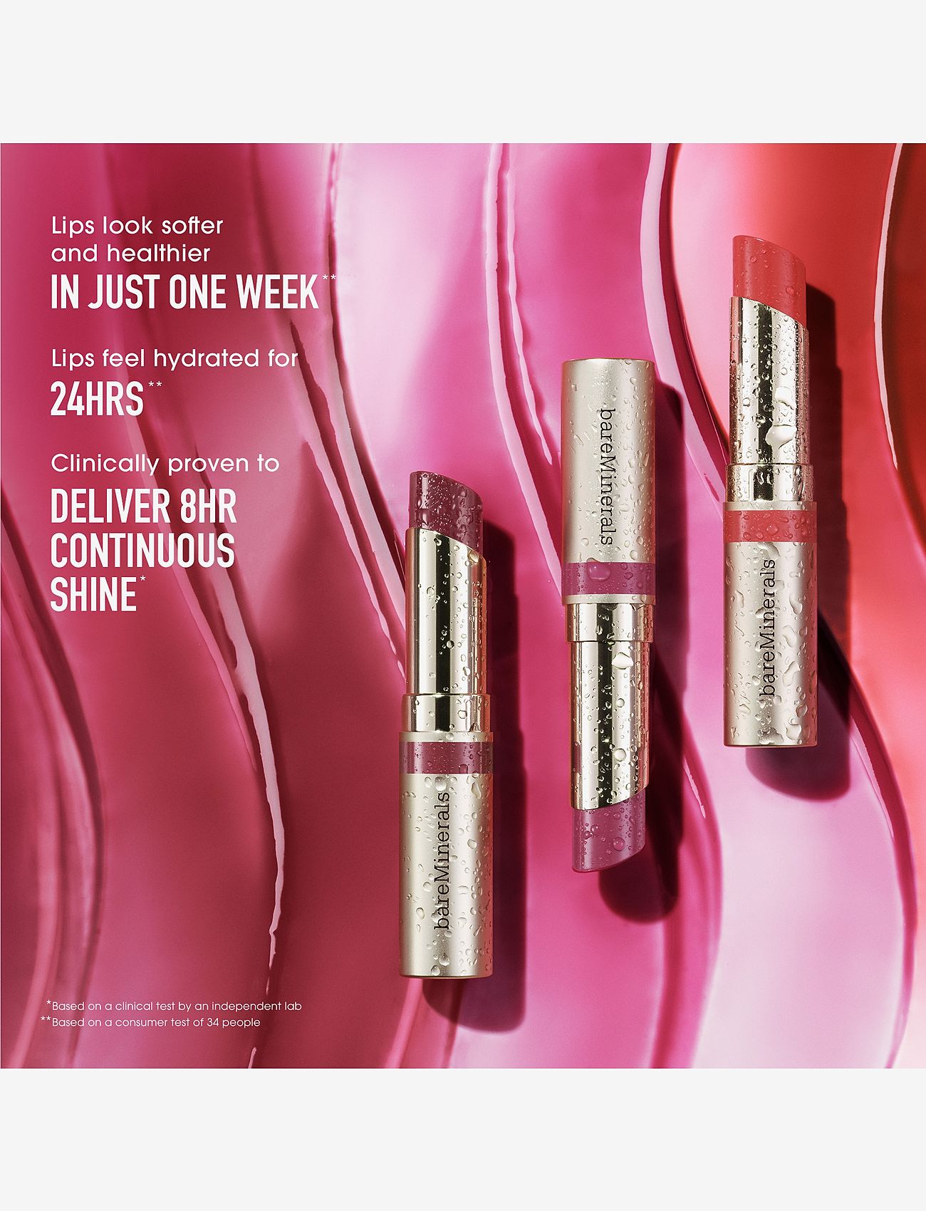 bareMinerals - BARE MINERALS Dewy Lip Gloss-Balm hope 2.3 GR - smink - hope - 5