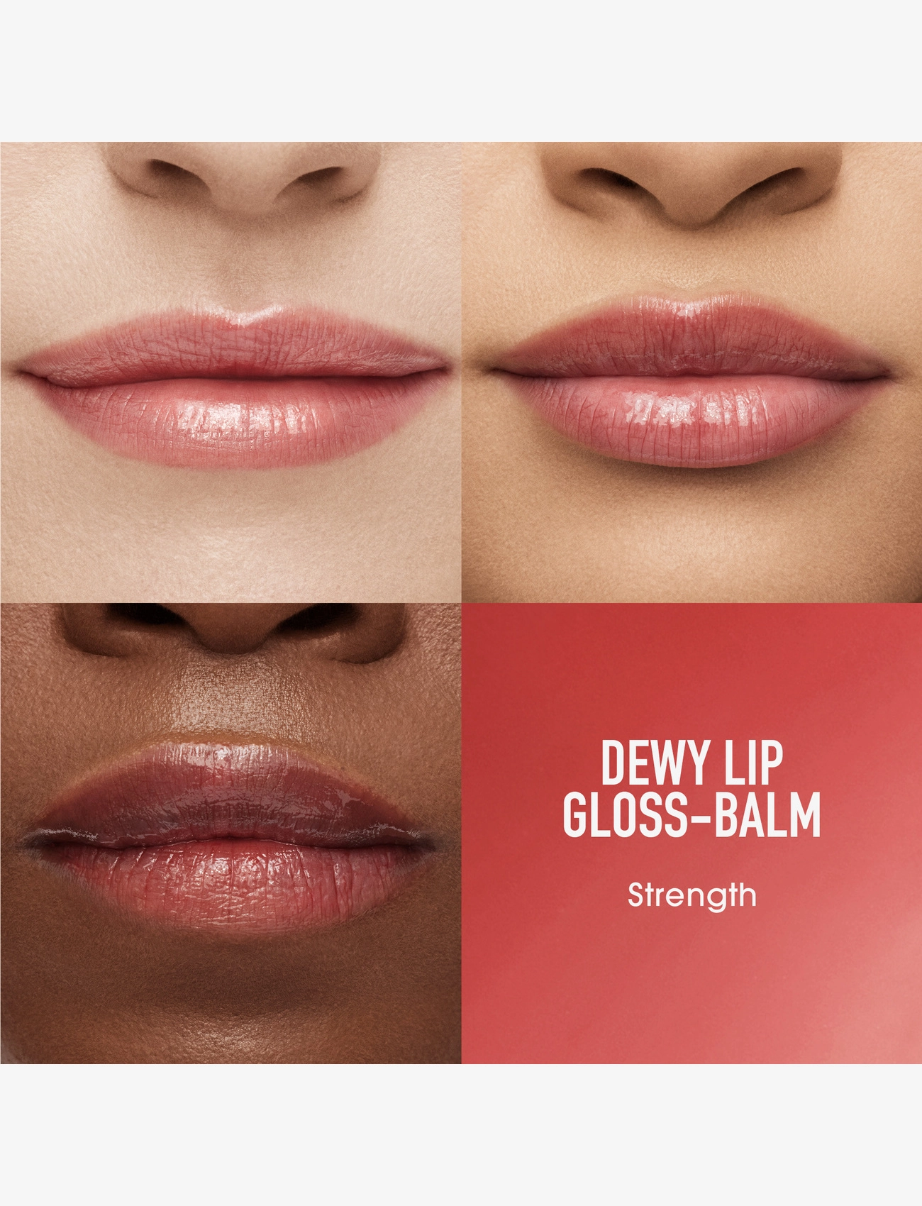bareMinerals - BARE MINERALS Dewy Lip Gloss-Balm strength 2.3 GR - smink - strength - 2