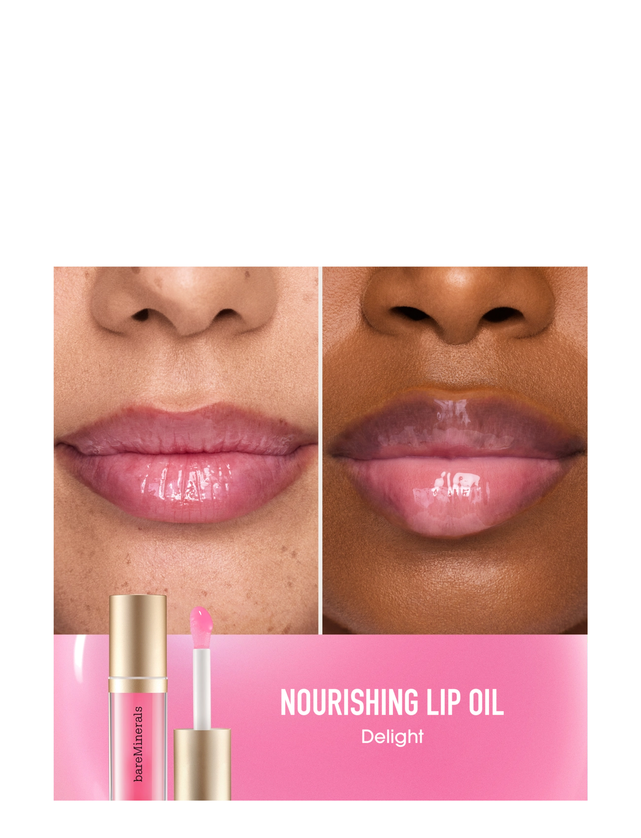 bareMinerals - Tinted Lip Oil Delight 3.80 ML - smink - delight - 2