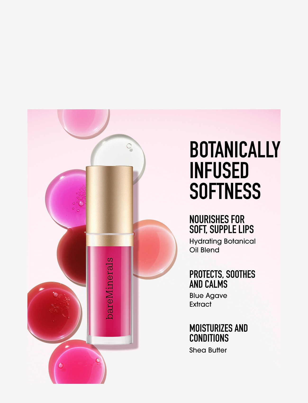 bareMinerals - Tinted Lip Oil Charm 3.80 ML - smink - charm - 5