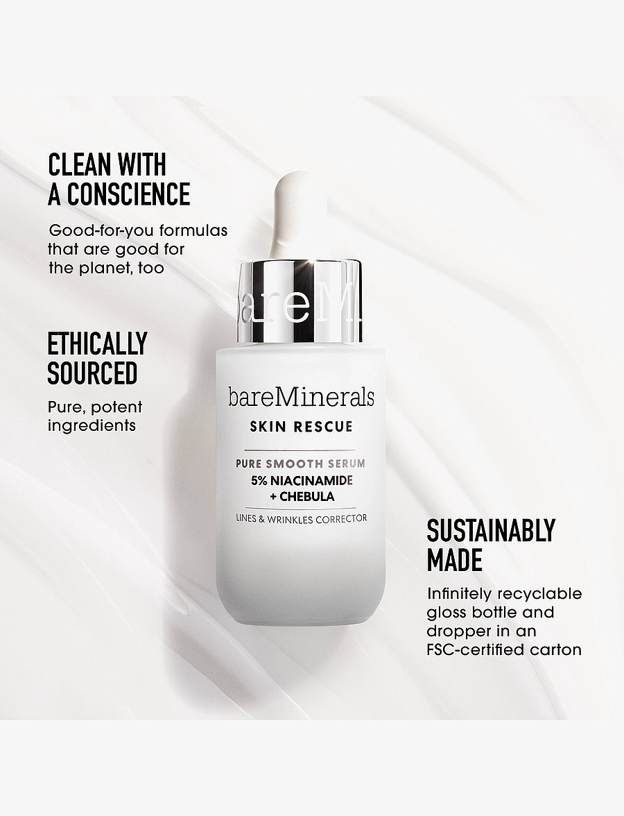 bareMinerals - BARE MINERALS Skin Rescue Skin rescue pure smooth serum 30 ML - seerumid - clear - 4