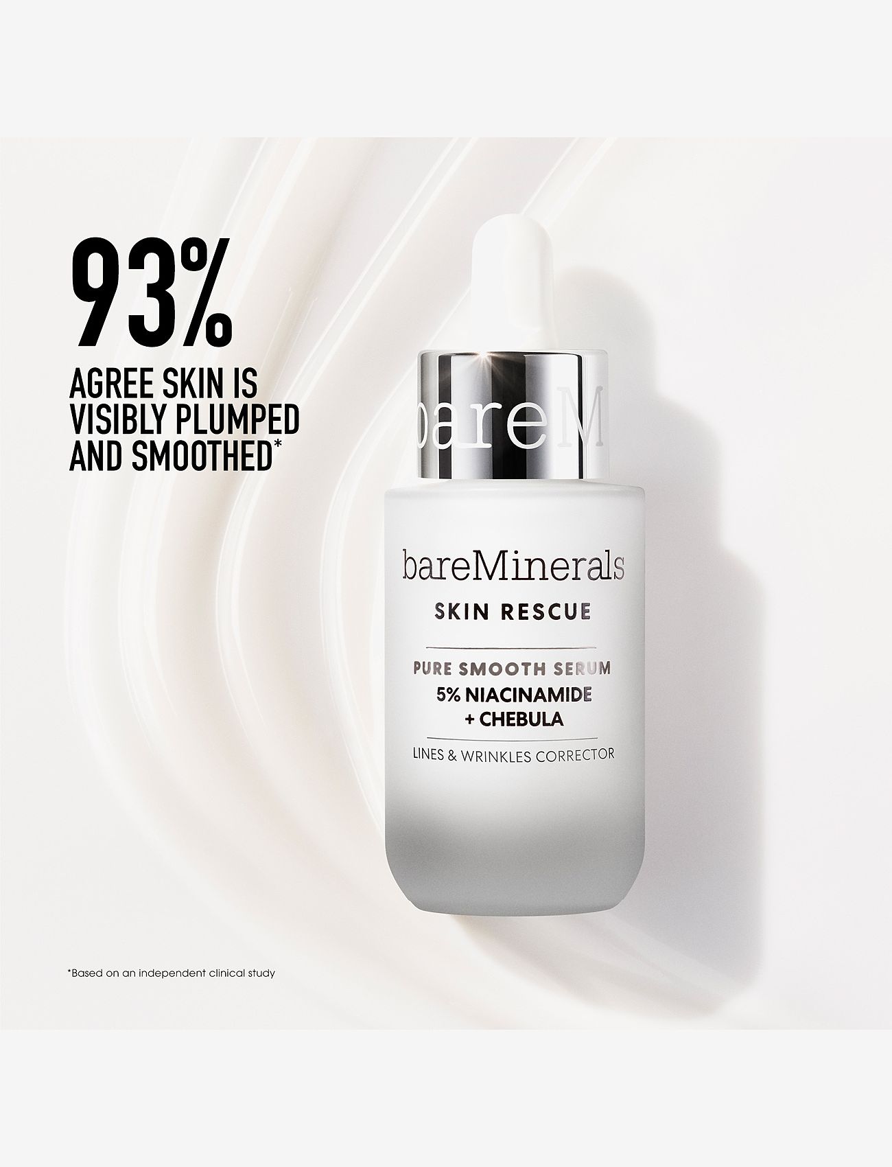 bareMinerals - BARE MINERALS Skin Rescue Skin rescue pure smooth serum 30 ML - serum - clear - 5