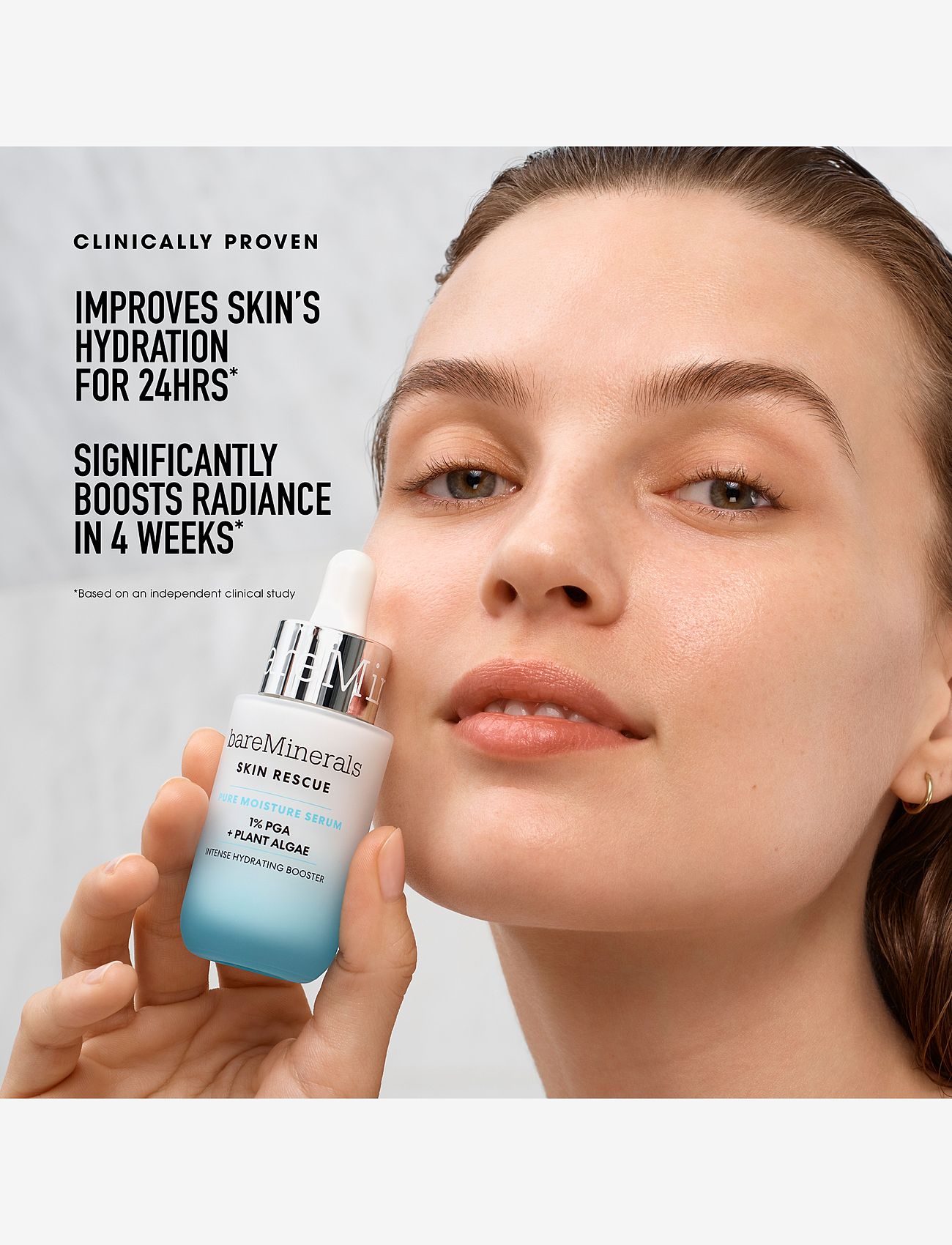 bareMinerals - BARE MINERALS Skin Rescue Skin rescue pure moisture serum 30 ML - seerumit - clear - 5