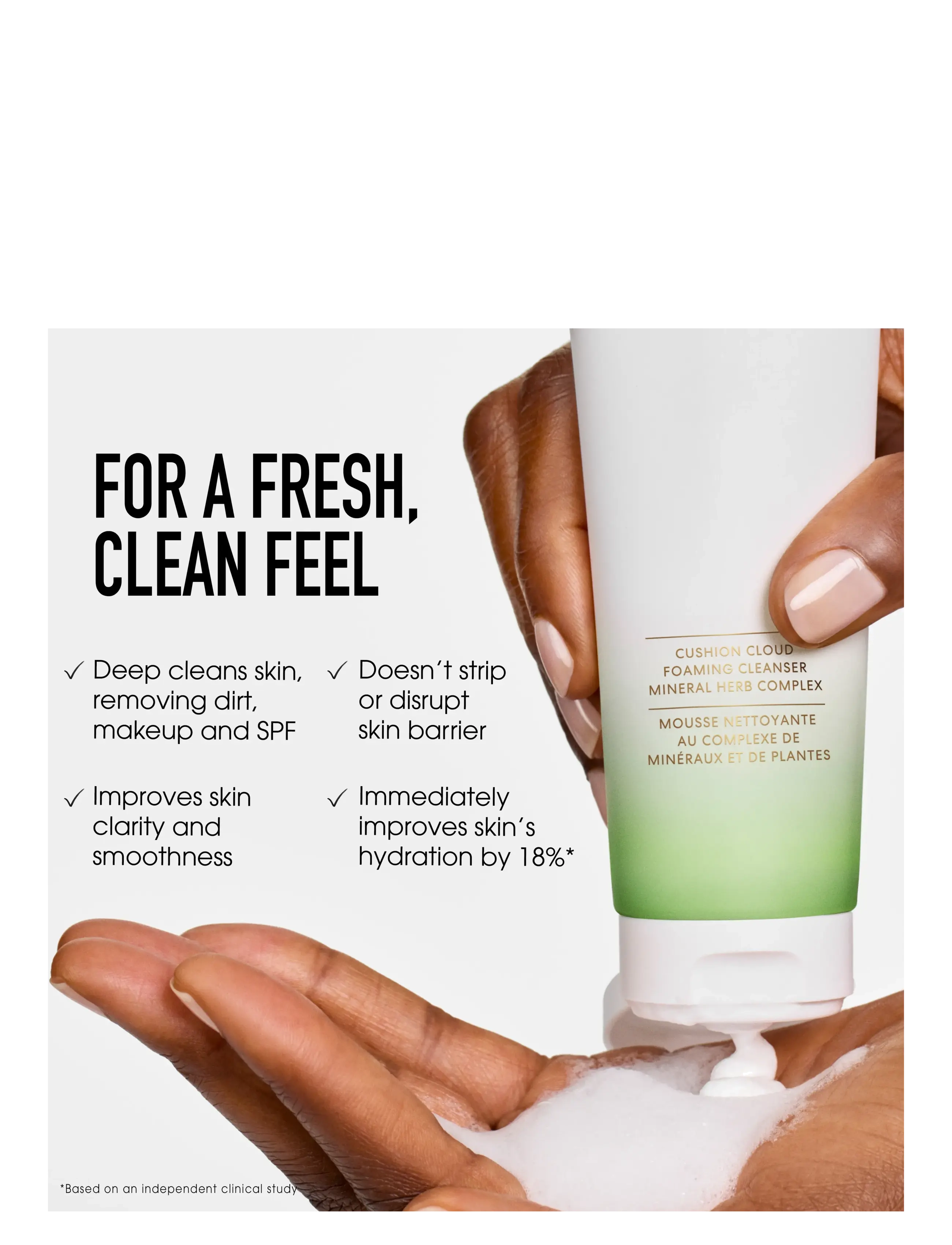 Skinlongevity Plush Gentle Foaming Cleanser 6