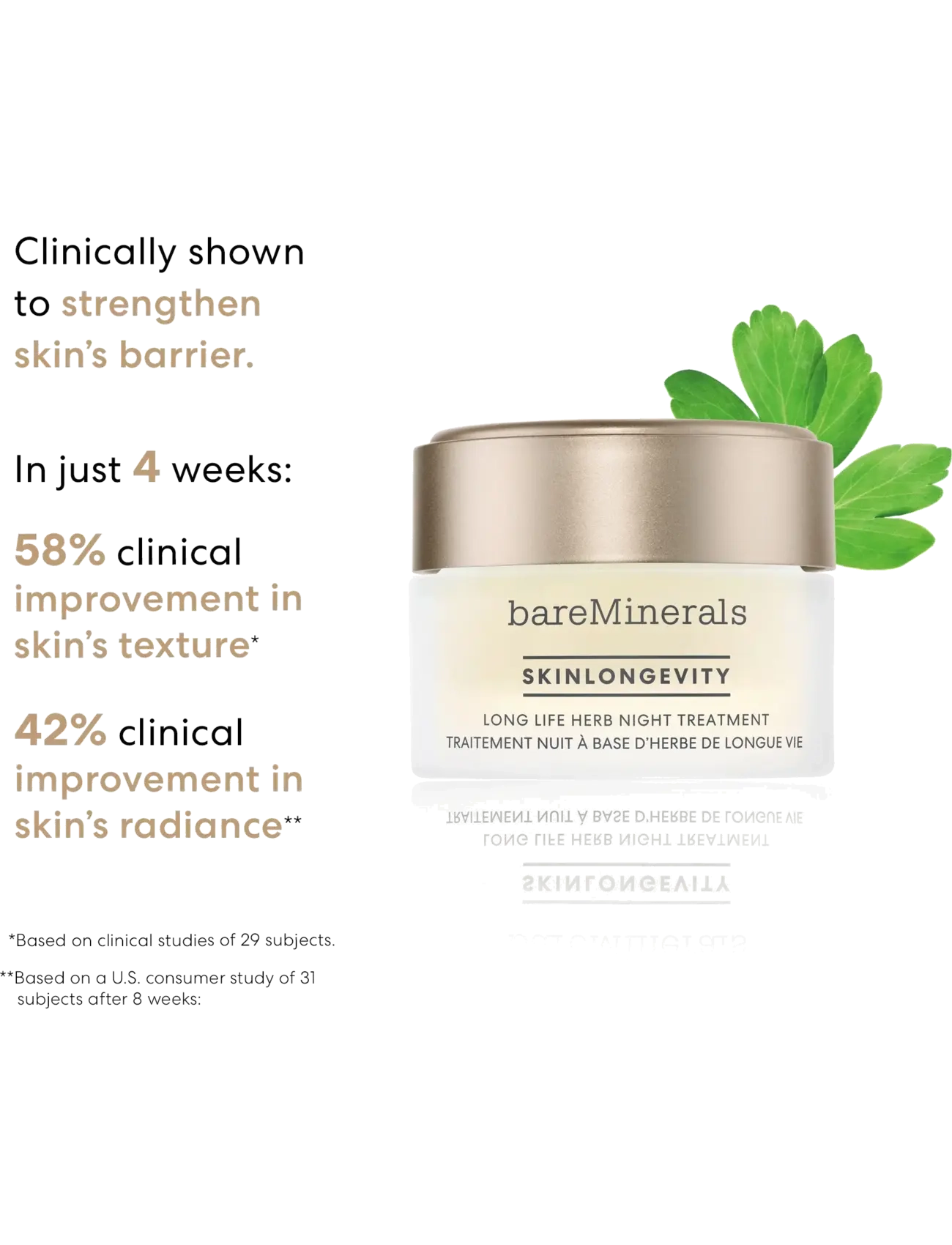 bareMinerals - Skinlongevity Skinlongevity long life herb night treatment - no colour - 2