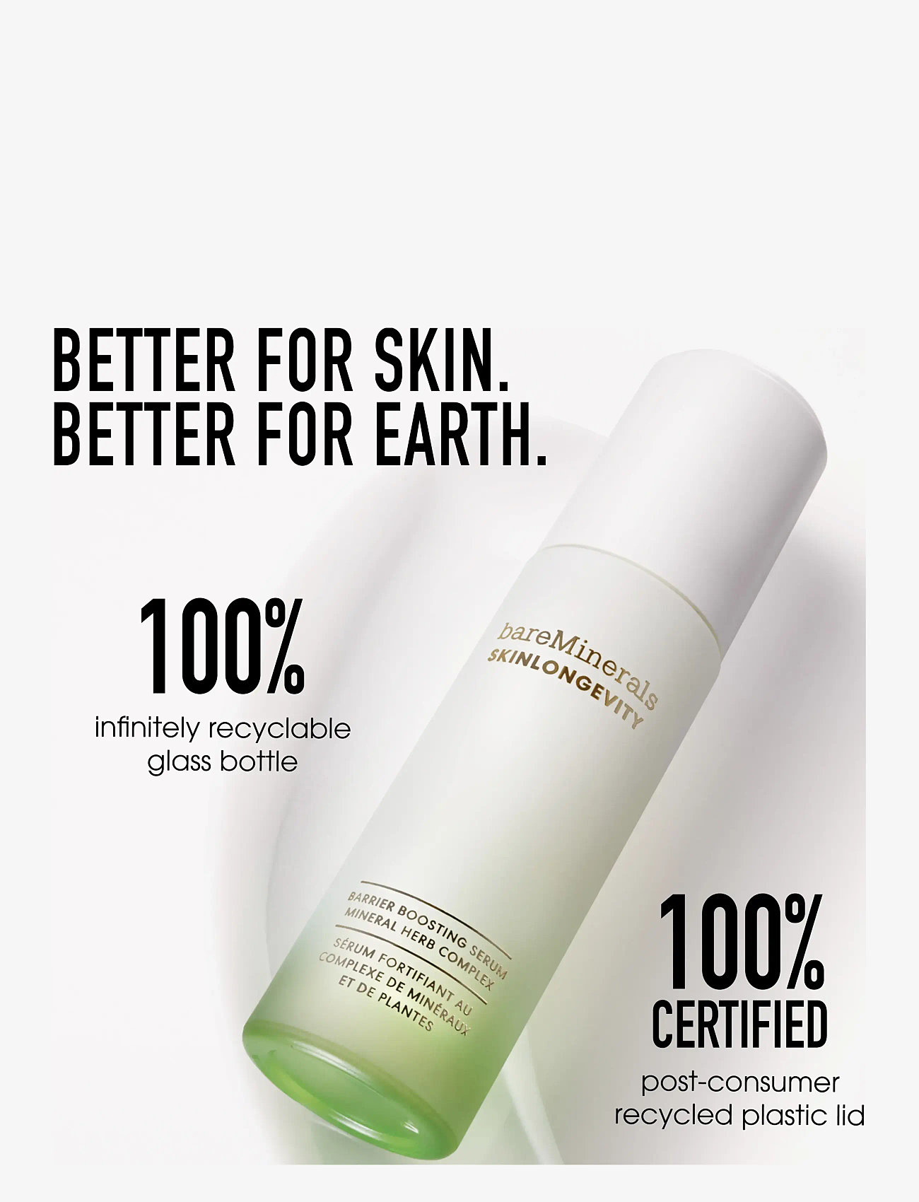 bareMinerals - Skinlongevity Barrier boosting serum 30.00 ML - serum - clear - 5